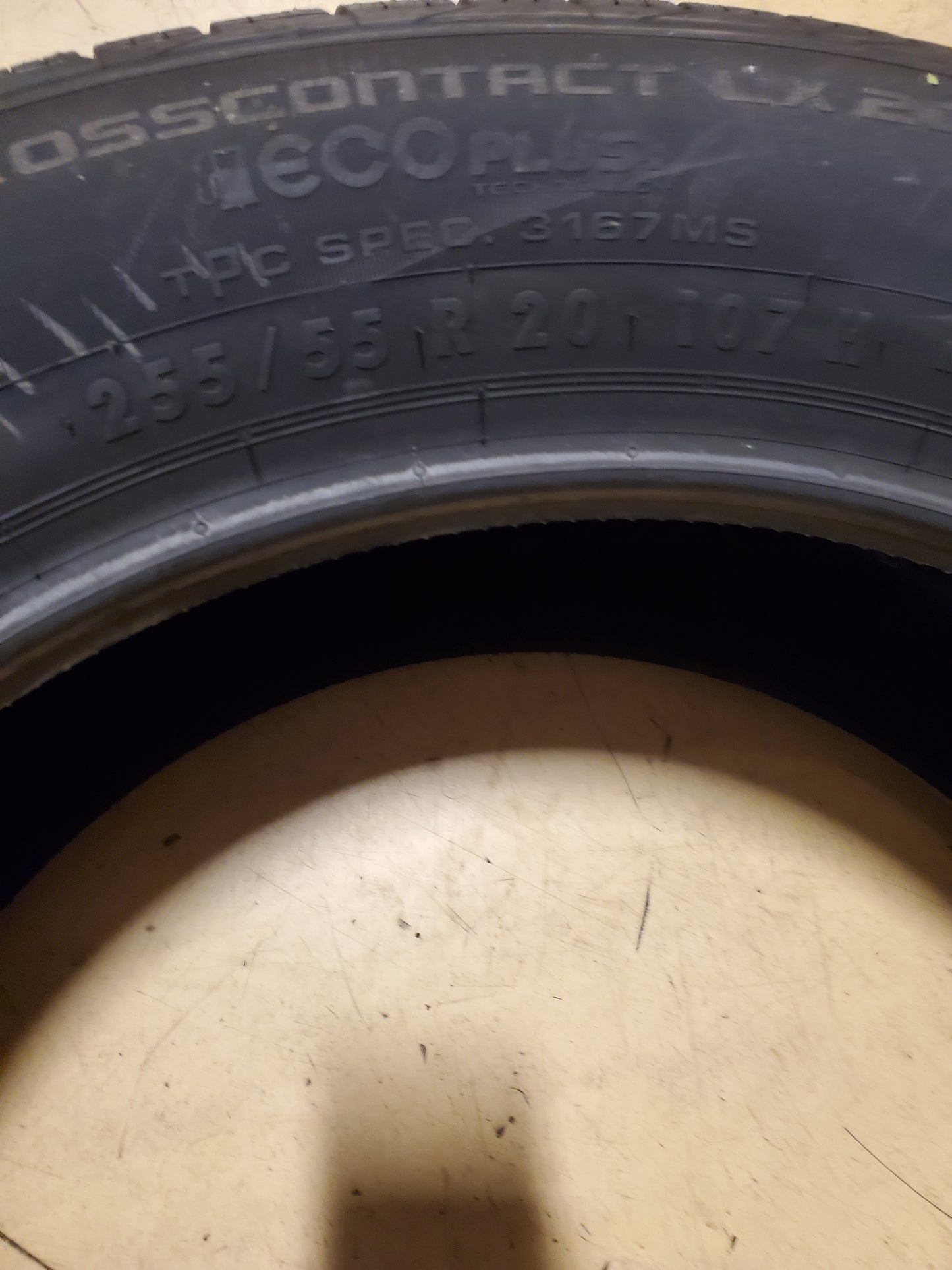 CONTINENTAL CROSSCONTACT LX20 BSW P 255 55 20 107H ALL SEASON TIRE 15571080000