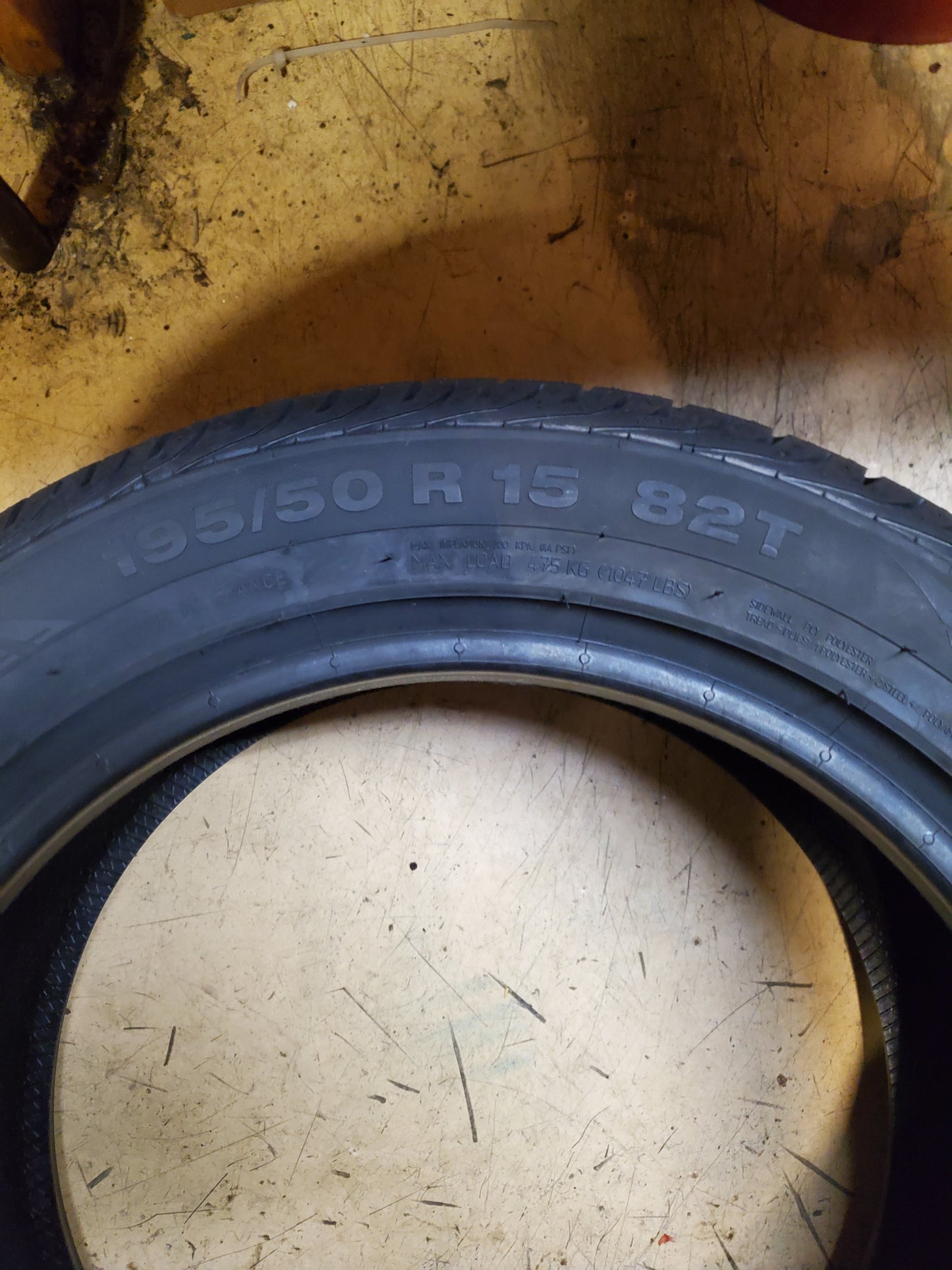 CONTINENTAL CONTIPROCONTACT BSW P 195 50 15 82T ALL SEASON TIRE 03505040000