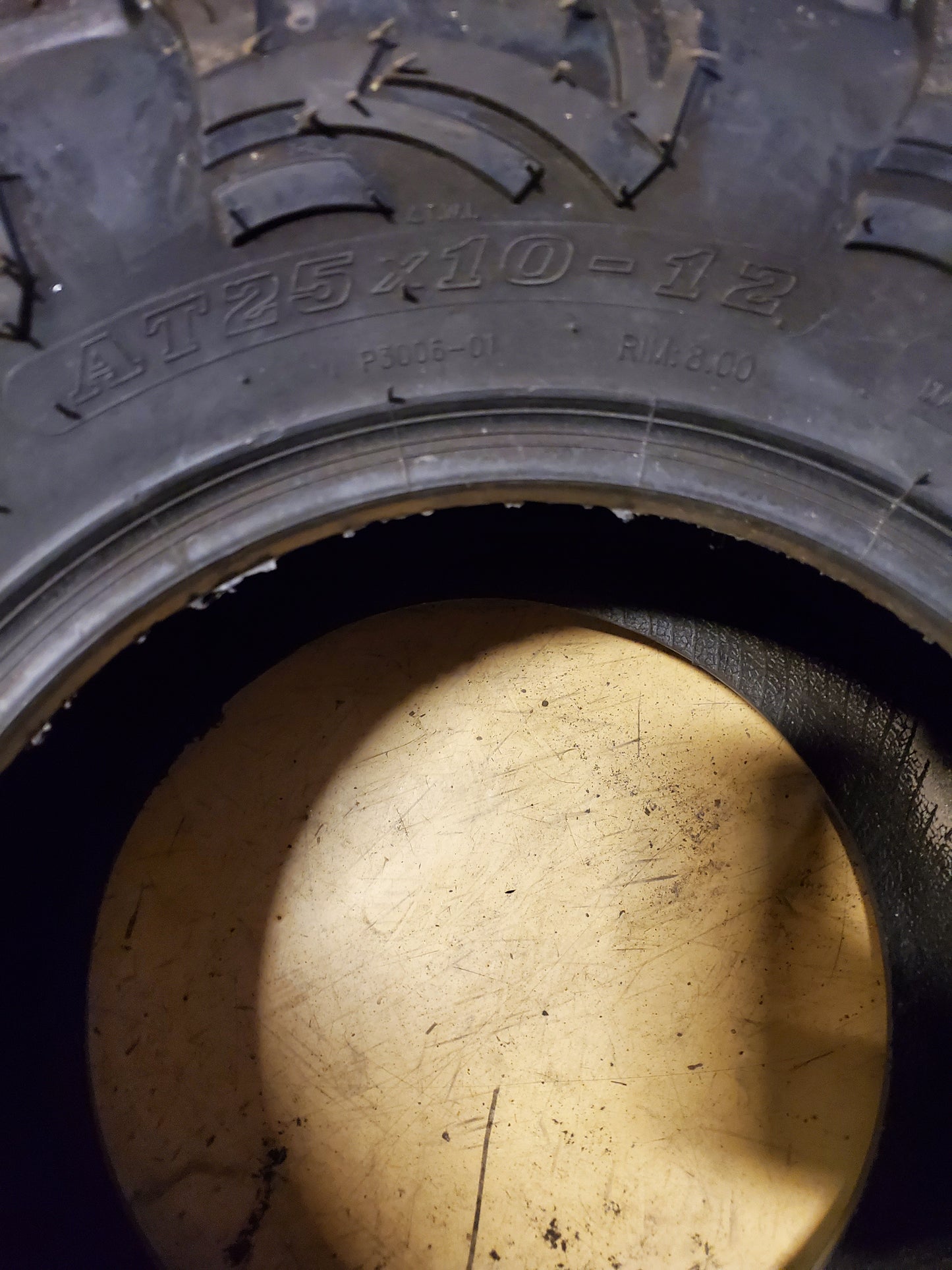 QUADBOSS QBT447 BSW AT 25 10 12 6PLY ATV/UTV TIRE 103871103872FS