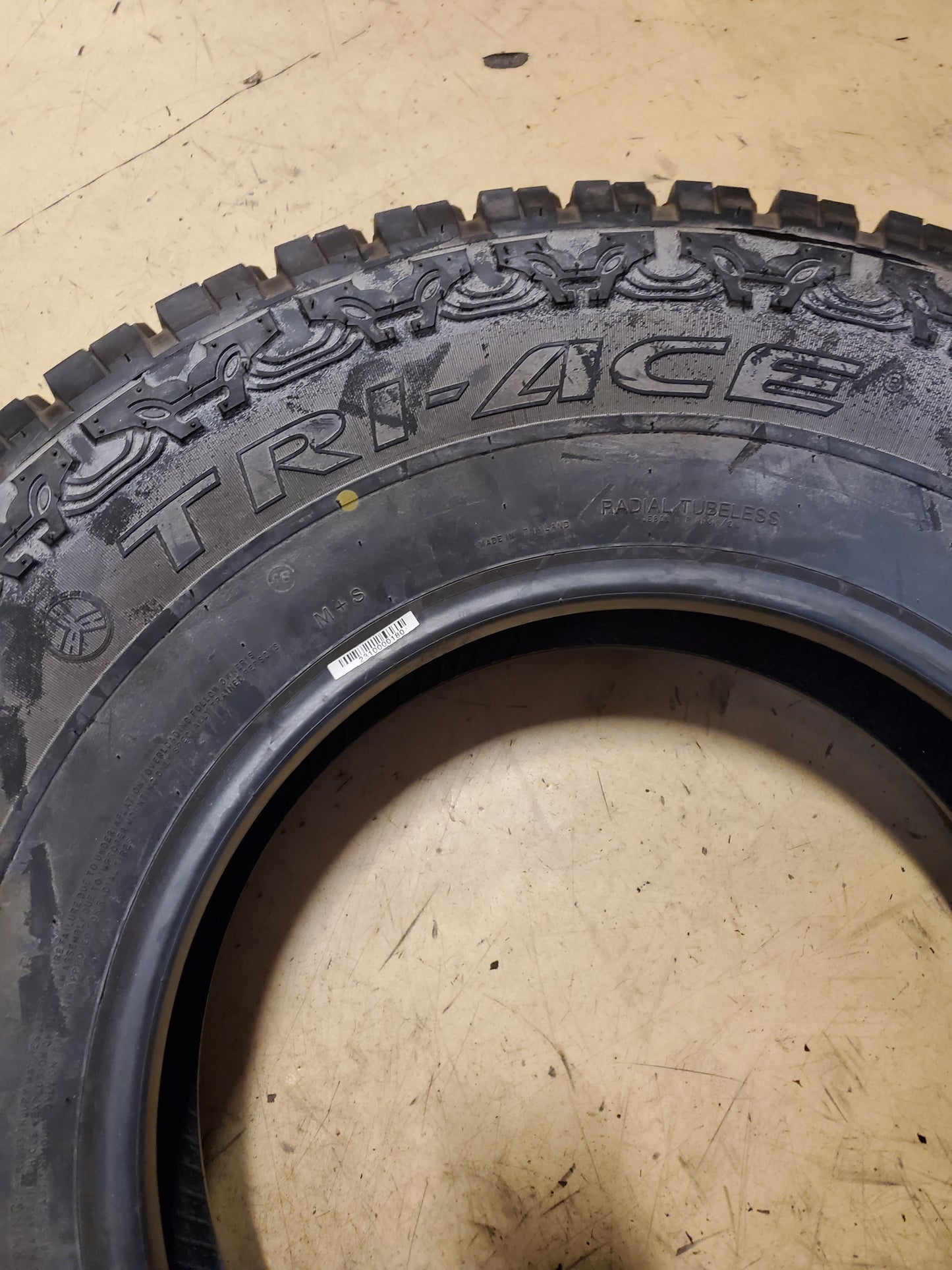 NOS TRI-ACE PIONEER A/T3 BSW LT 235 85 16 120/116R 10PLY ALL TERRAIN TIRE TAP2358516