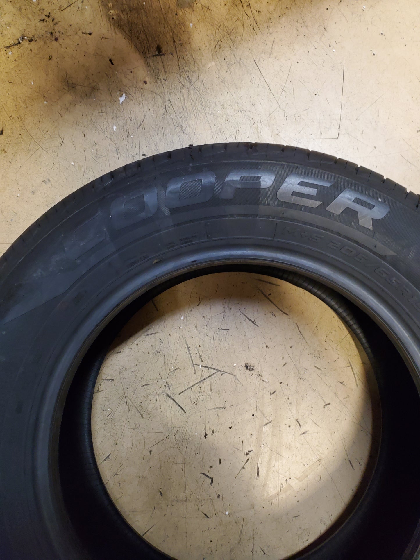 COOPER CS5 GRAND TOURING BSW P 205 65 15 94T TOURING TIRE 90000020031