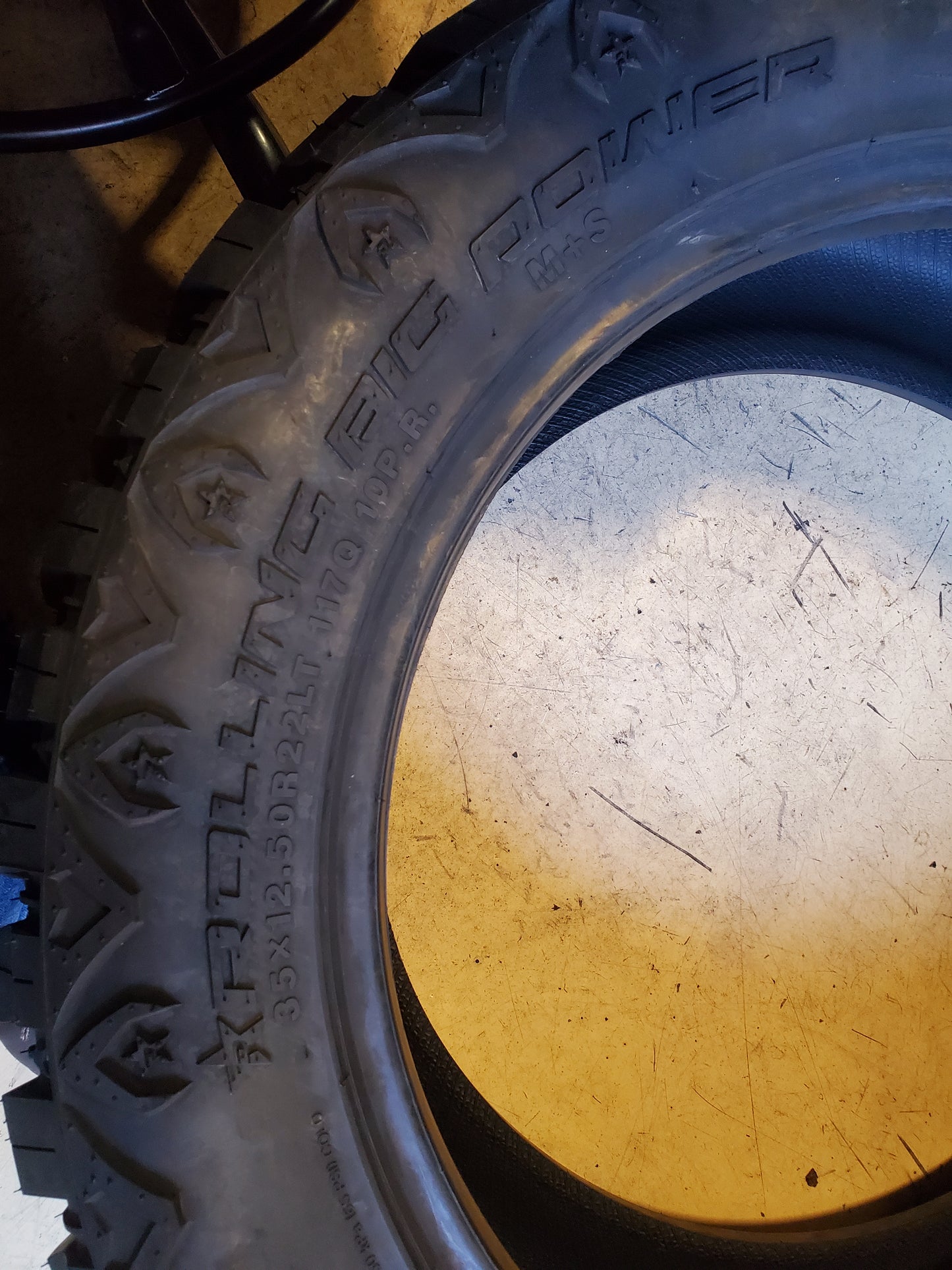 RBP REPULSOR X/T RX BSW LT 35 12.5 22 117Q 10PLY RUGGED TIRE RBPSTXT22125020