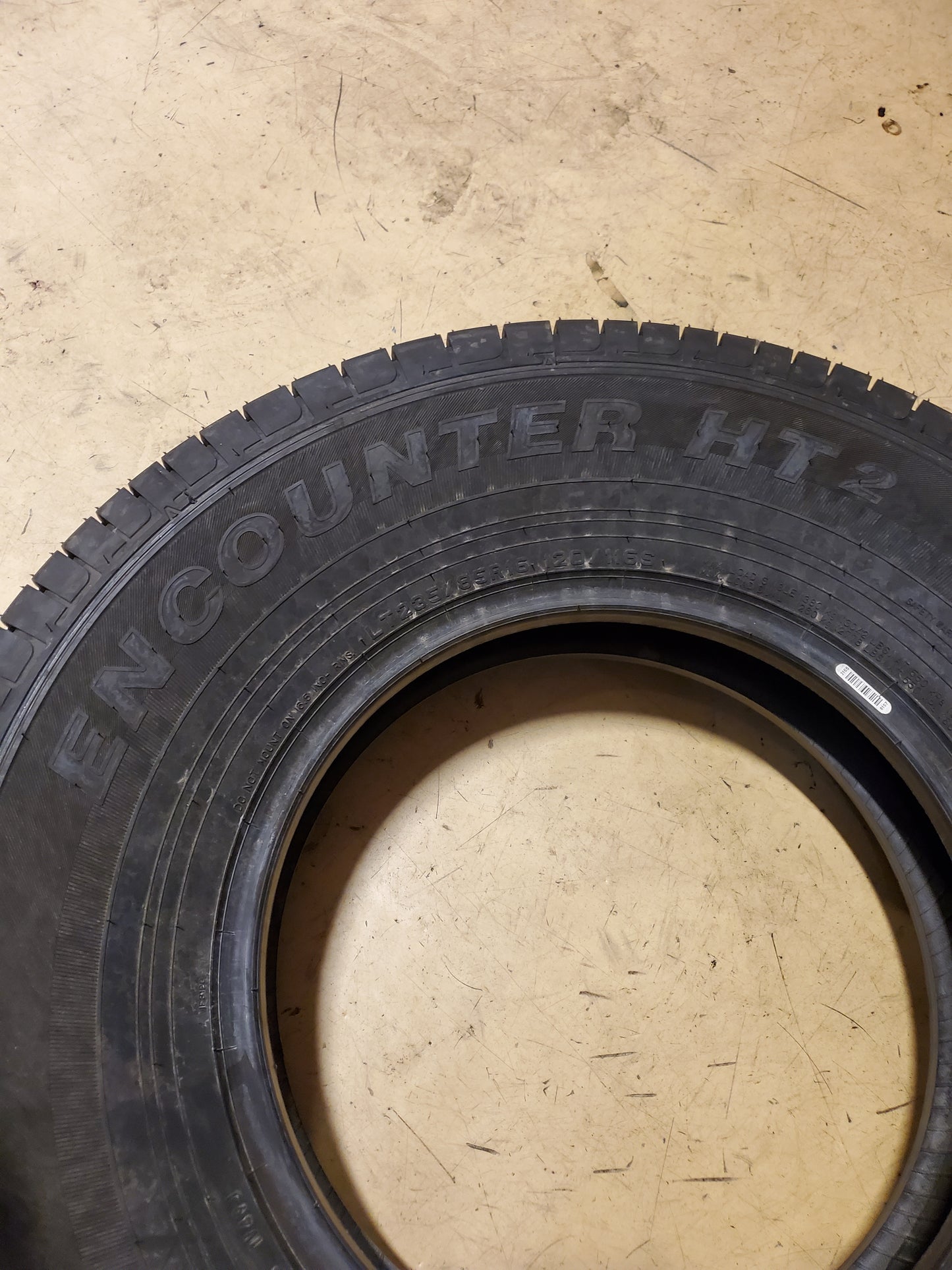 SUMITOMO ENCOUNTER HT2 RWL LT 235 85 16 120/116S 10PLY ALL SEASON TIRE HT217