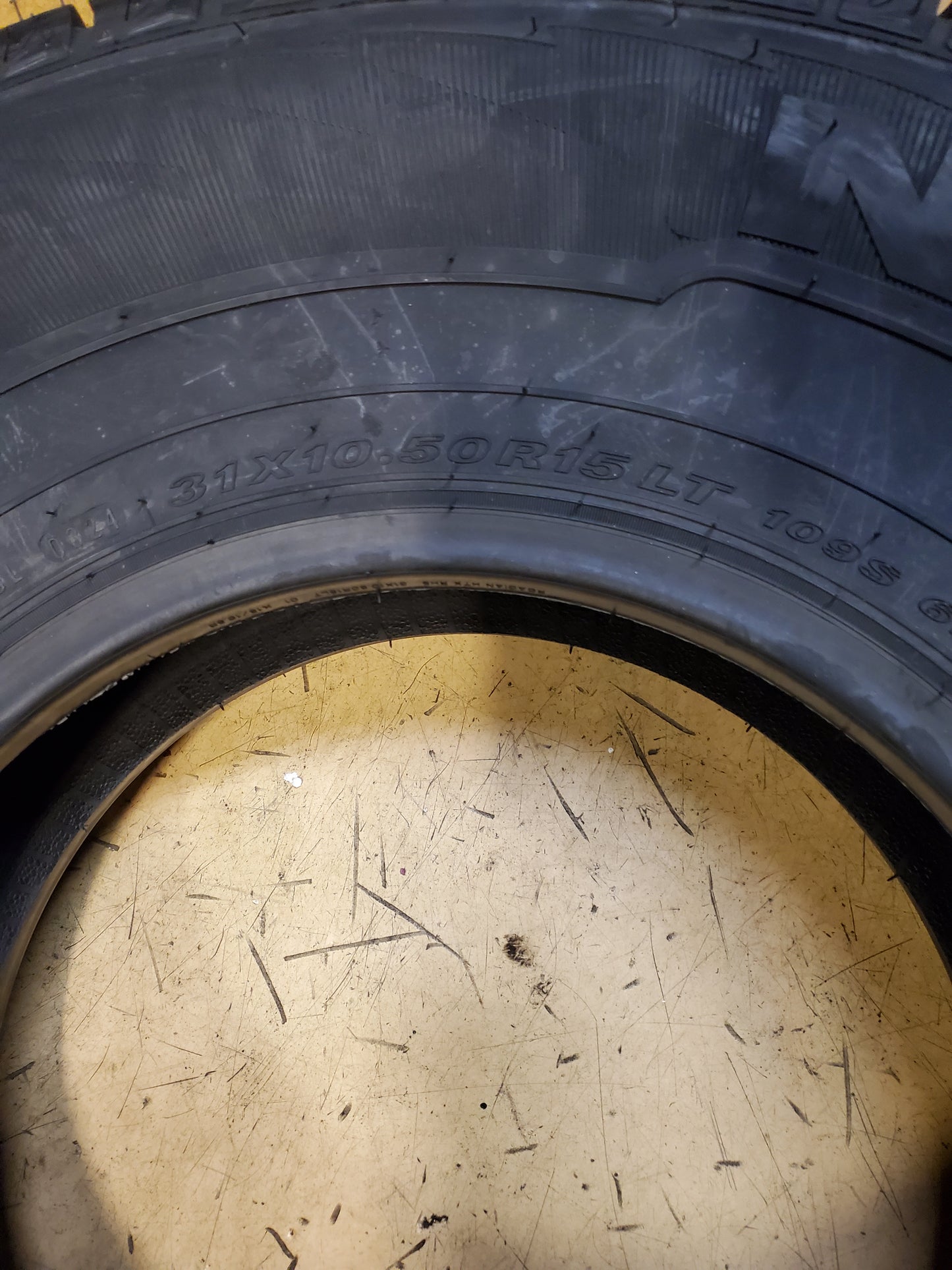 NEXEN ROADIAN HTX RH5 BSW LT 31 10.50 15 109S 6PLY HIGHWAY TIRE 14007NXK