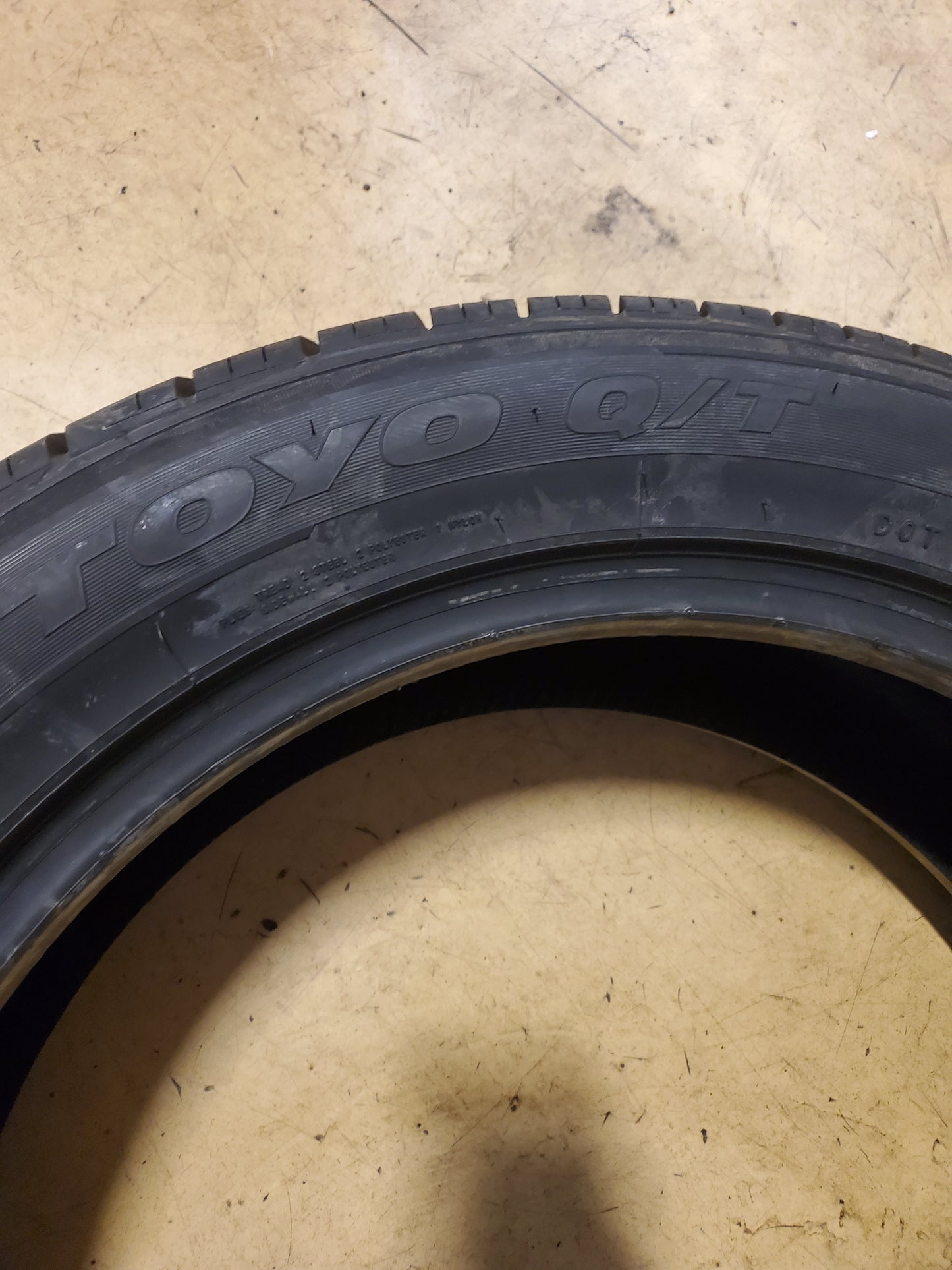 NOS TOYO OPEN COUNTRY Q/T BSW P 245 50 20 102V ALL SEASON TIRE 318320