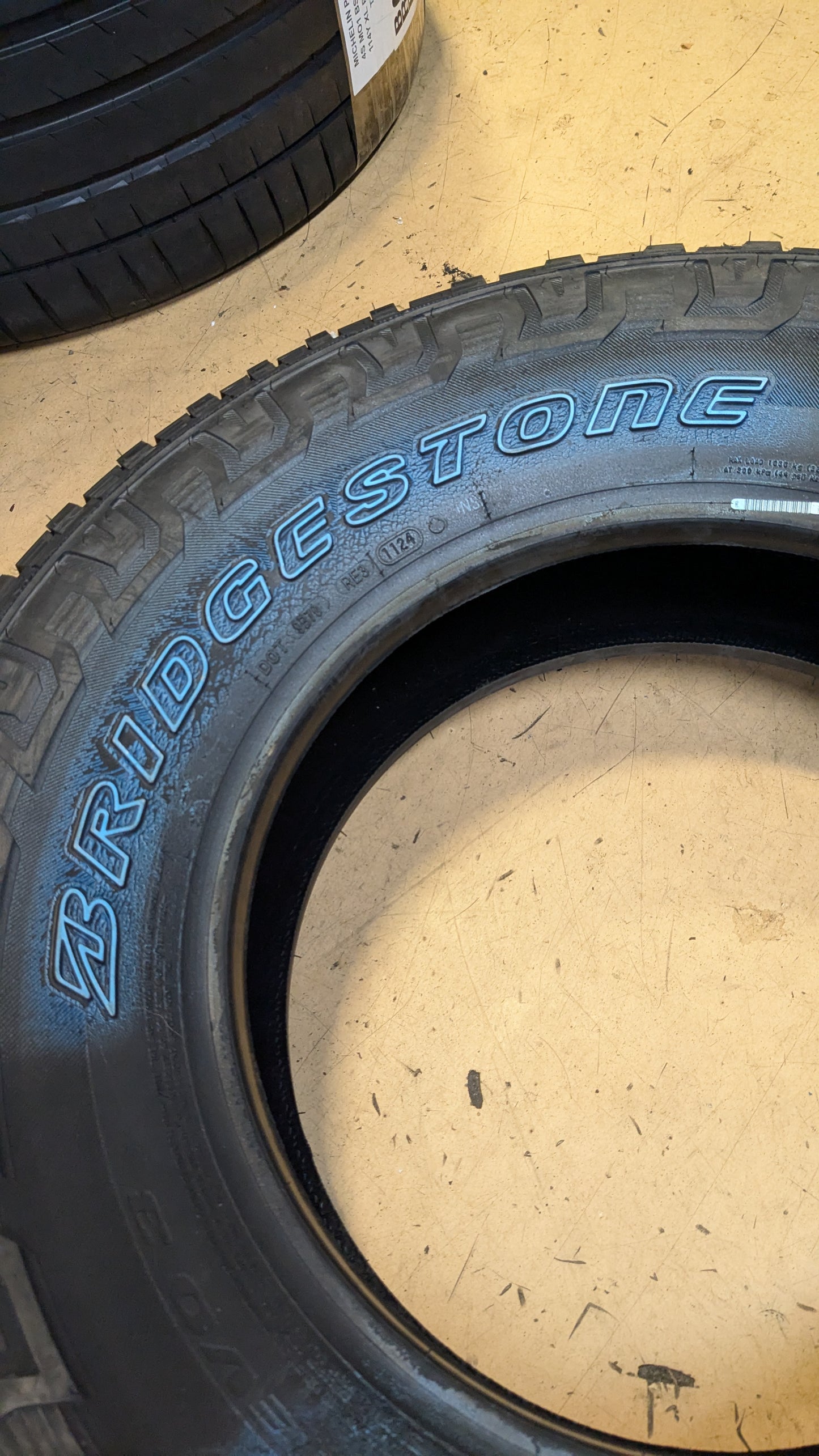 BRIDGESTONE DUELER A/T REVO 3 OWL P 245/75R16 109T ALL TERRAIN TIRE 37