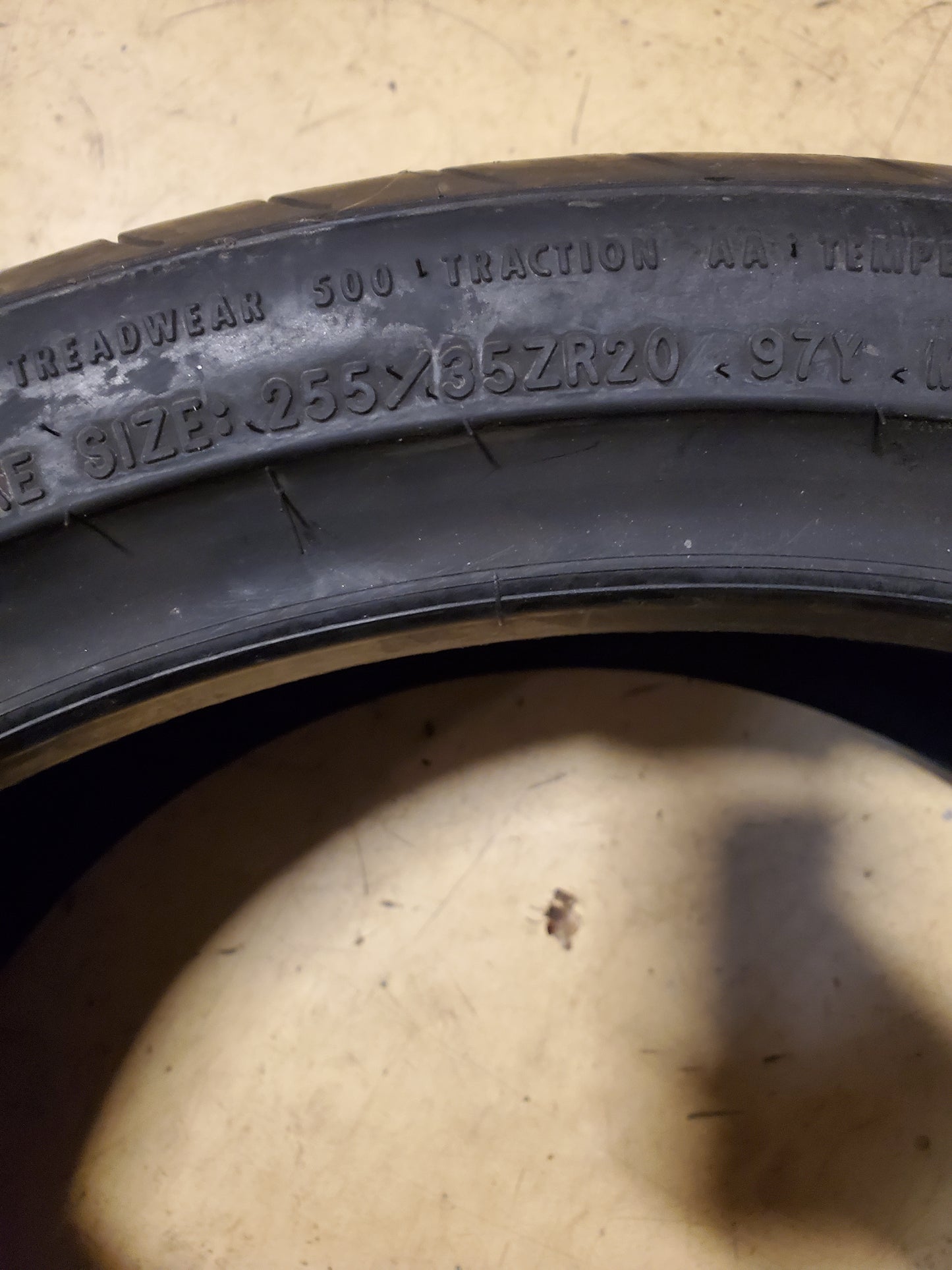 GOODYEAR EAGLE EXHILARATE BSW P 255 35 20 97Y UHP TIRE 104047568