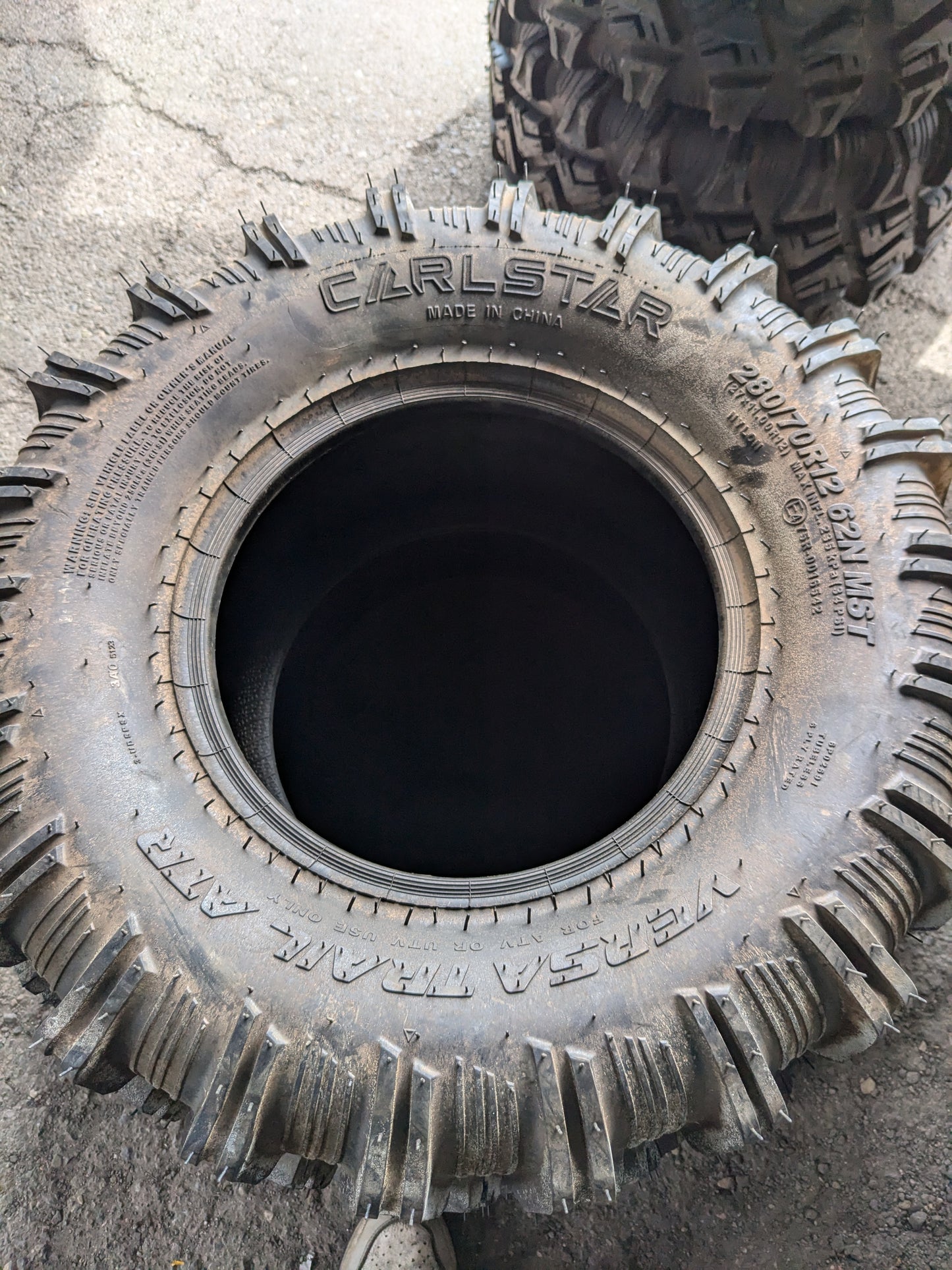 CARLISLE / CARLSTAR VERSA TRAIL ATR BSW AT 27 11 12 62N ATV/UTV TIRE 6P02691