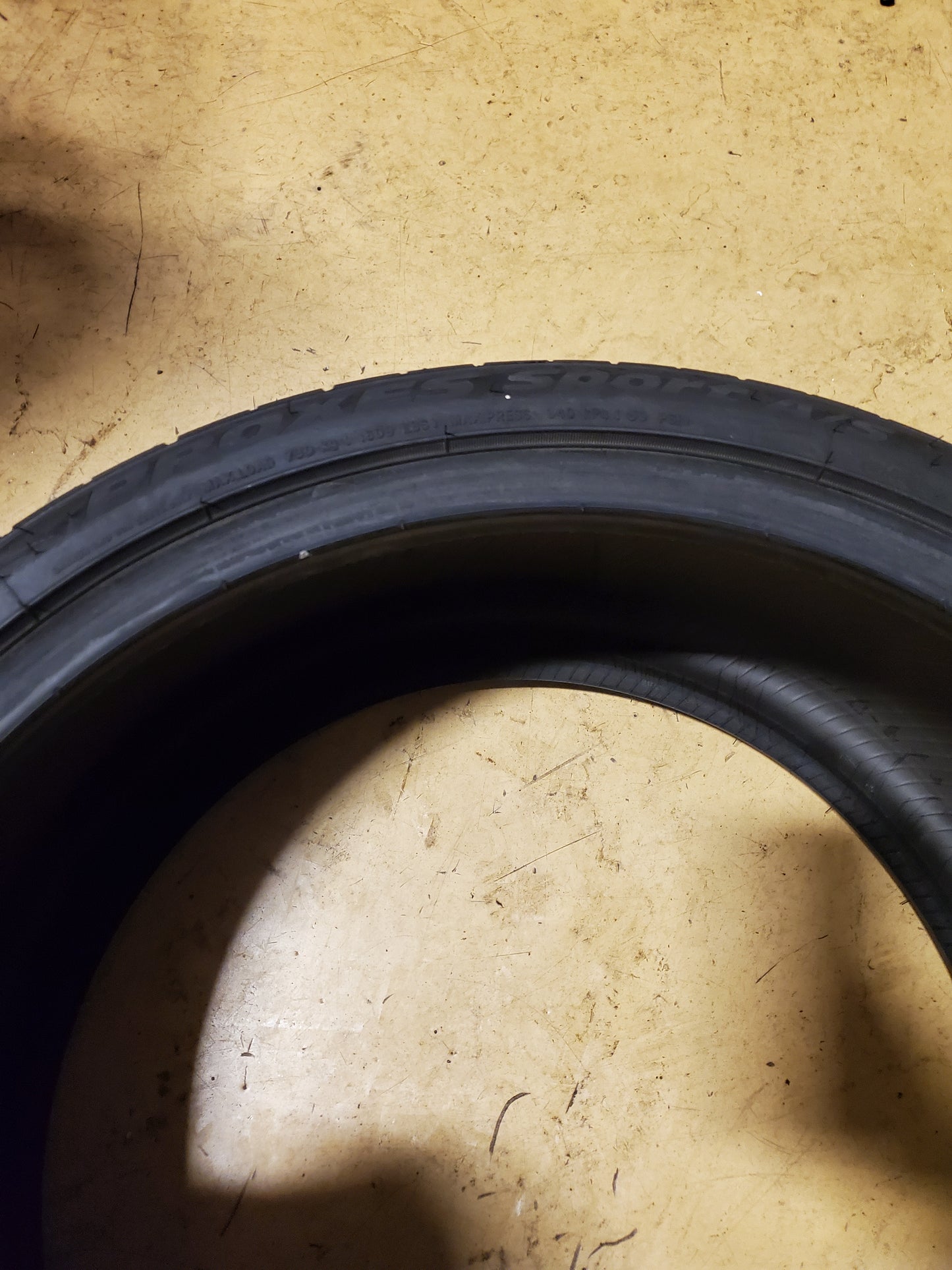 TOYO PROXES SPORT A/S BSW P 275 30 20 97Y UHP TIRE 214810