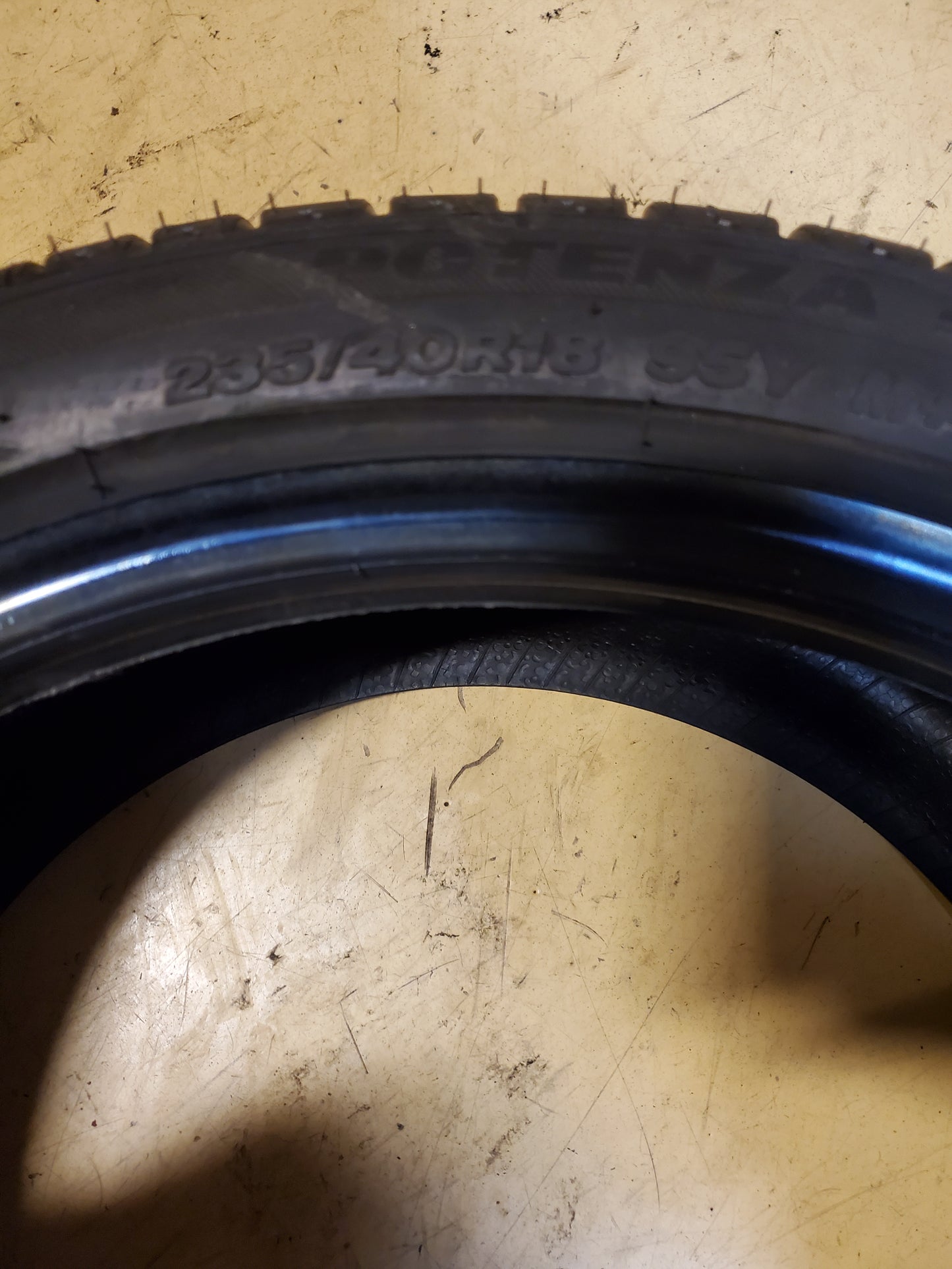 BRIDGESTONE POTENZA SPORT AS BSW P 235 40 18 95Y XL ALL SEASON TIRE 011898