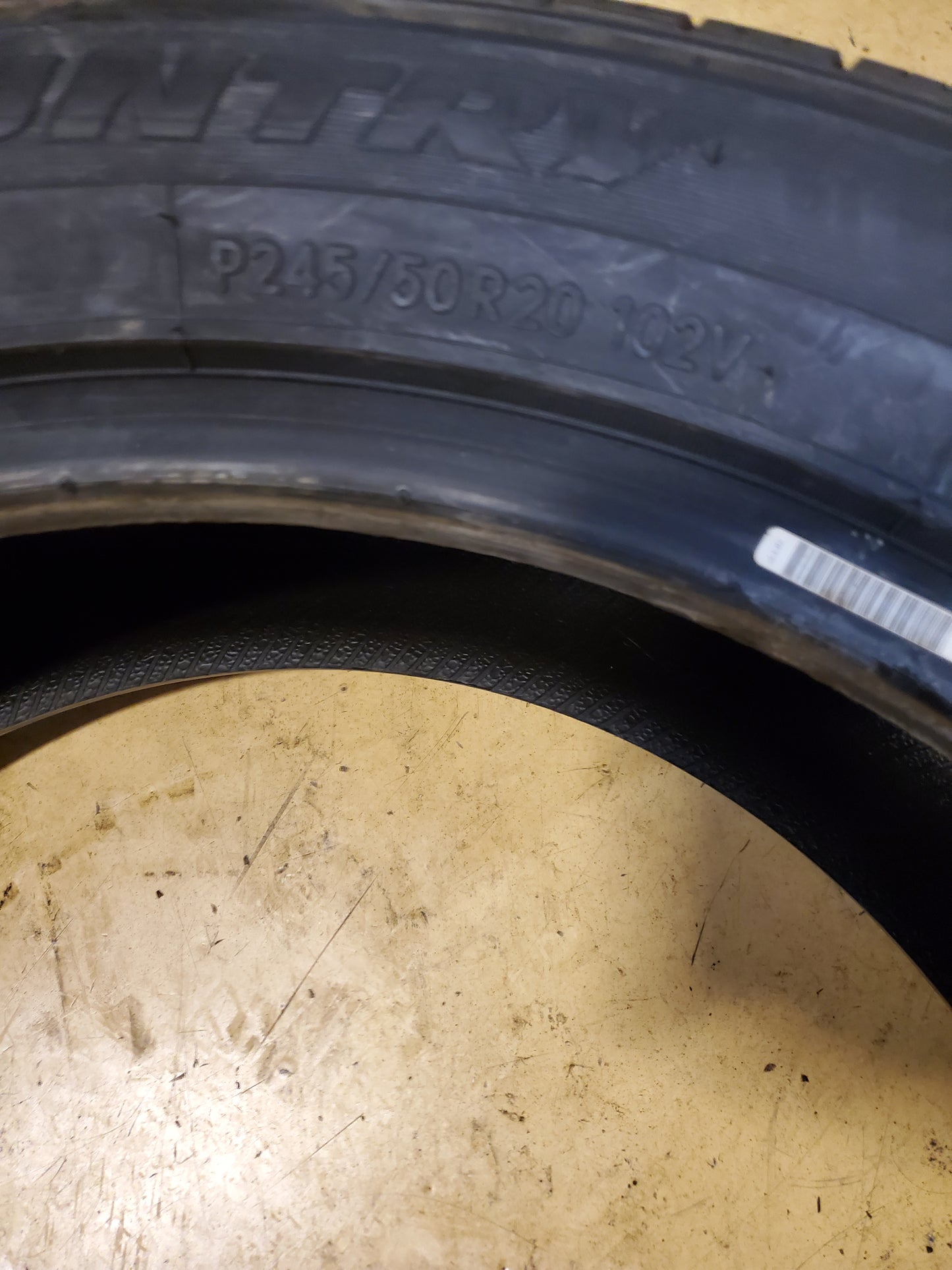 NOS TOYO OPEN COUNTRY Q/T BSW P 245 50 20 102V ALL SEASON TIRE 318320