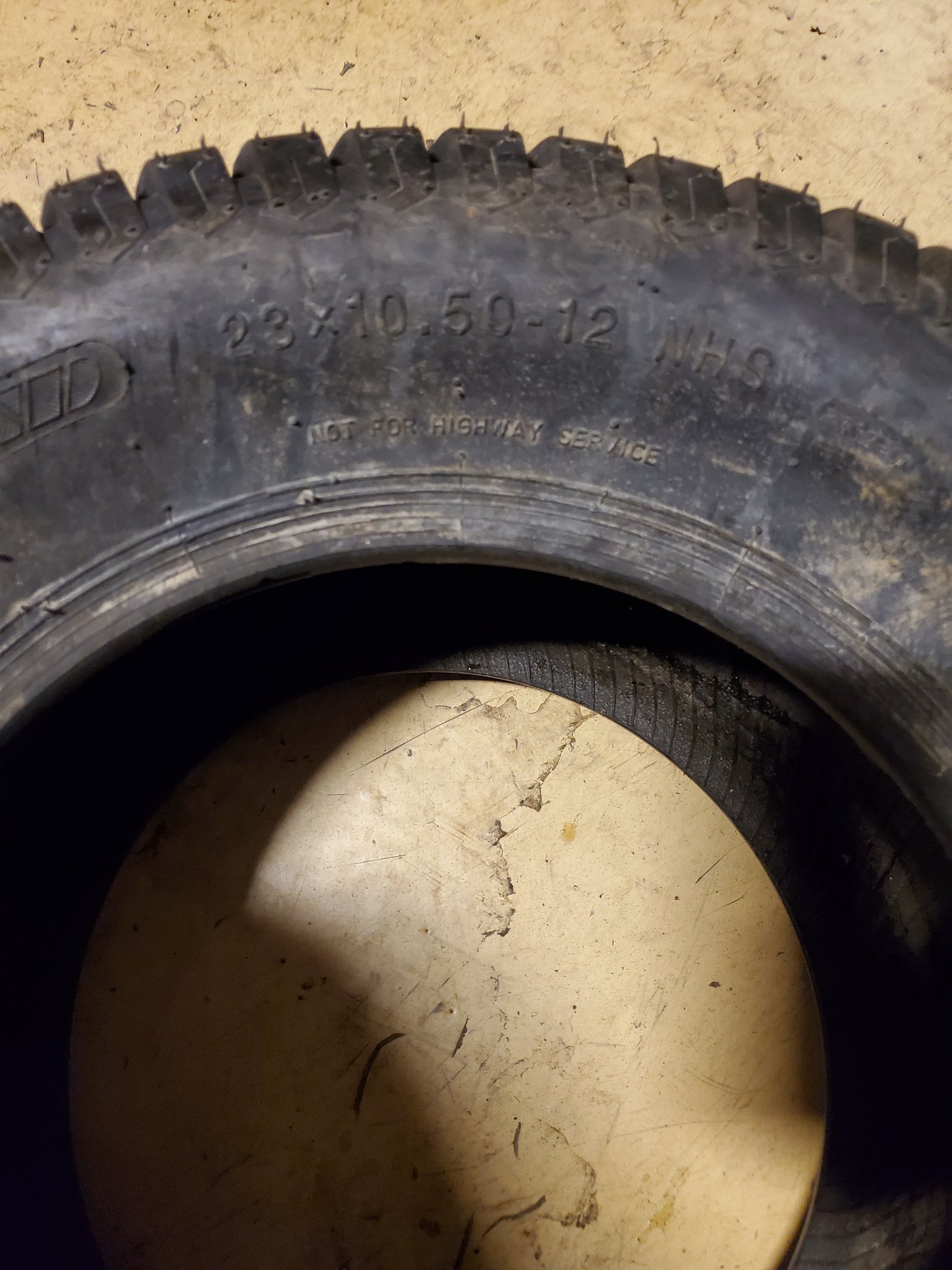 NOS WANDA N766 BSW 23 10.5 12 4PLY GOLF TIRE WN76623105012