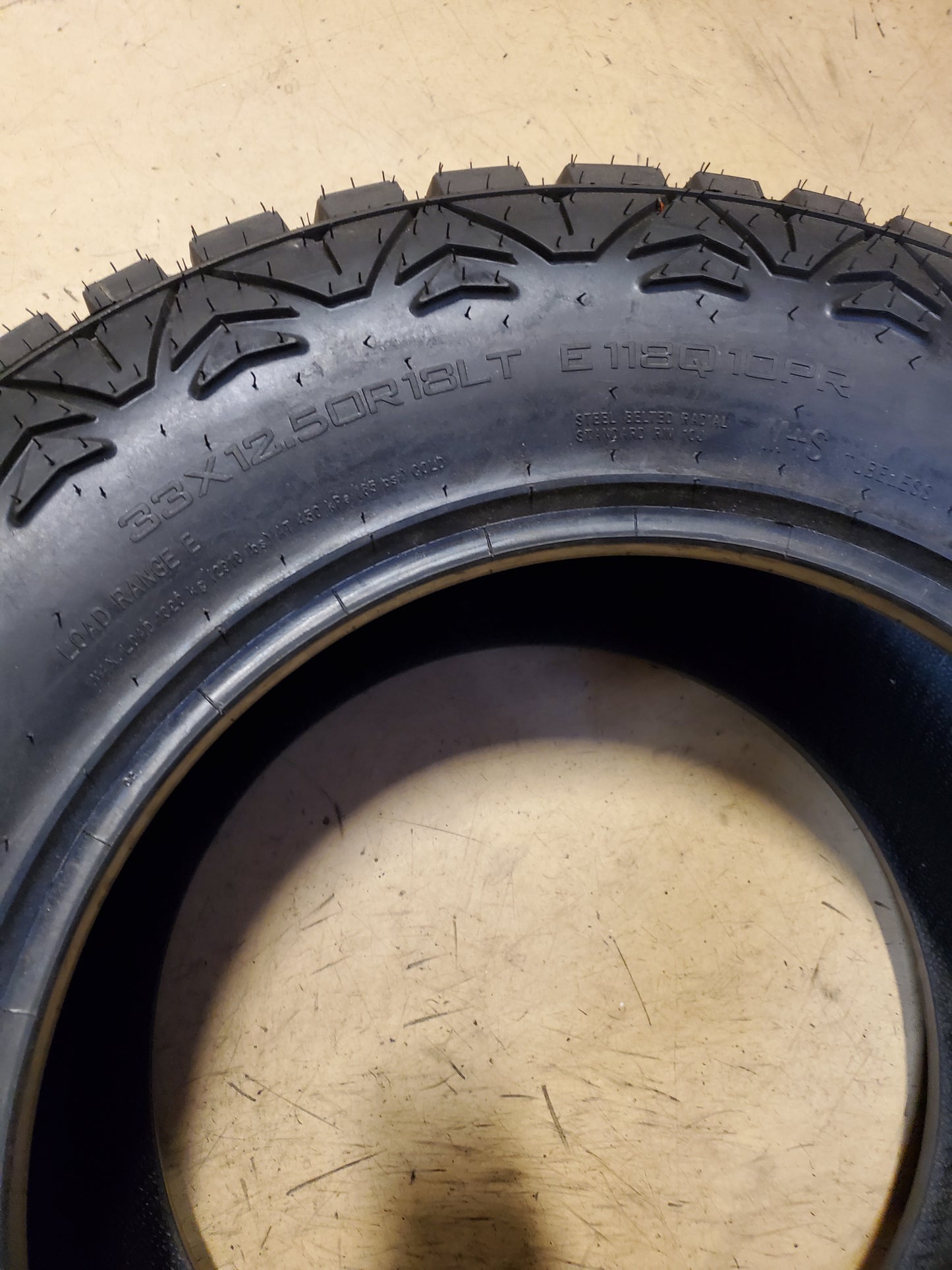 HAIDA HD878 R/T BSW LT 33 12.5 18 118Q 10PLY RUGGED TERRAIN TIRE HD265