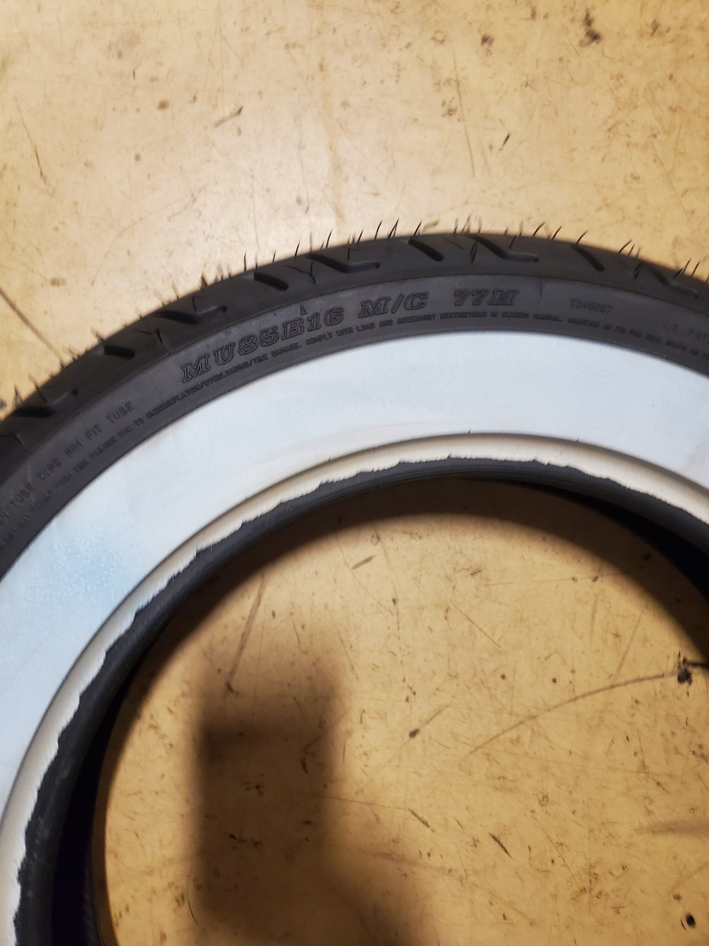 DUNLOP D402 WWW MU85 16 77H REAR MOTORCYCLE TIRE 45006074