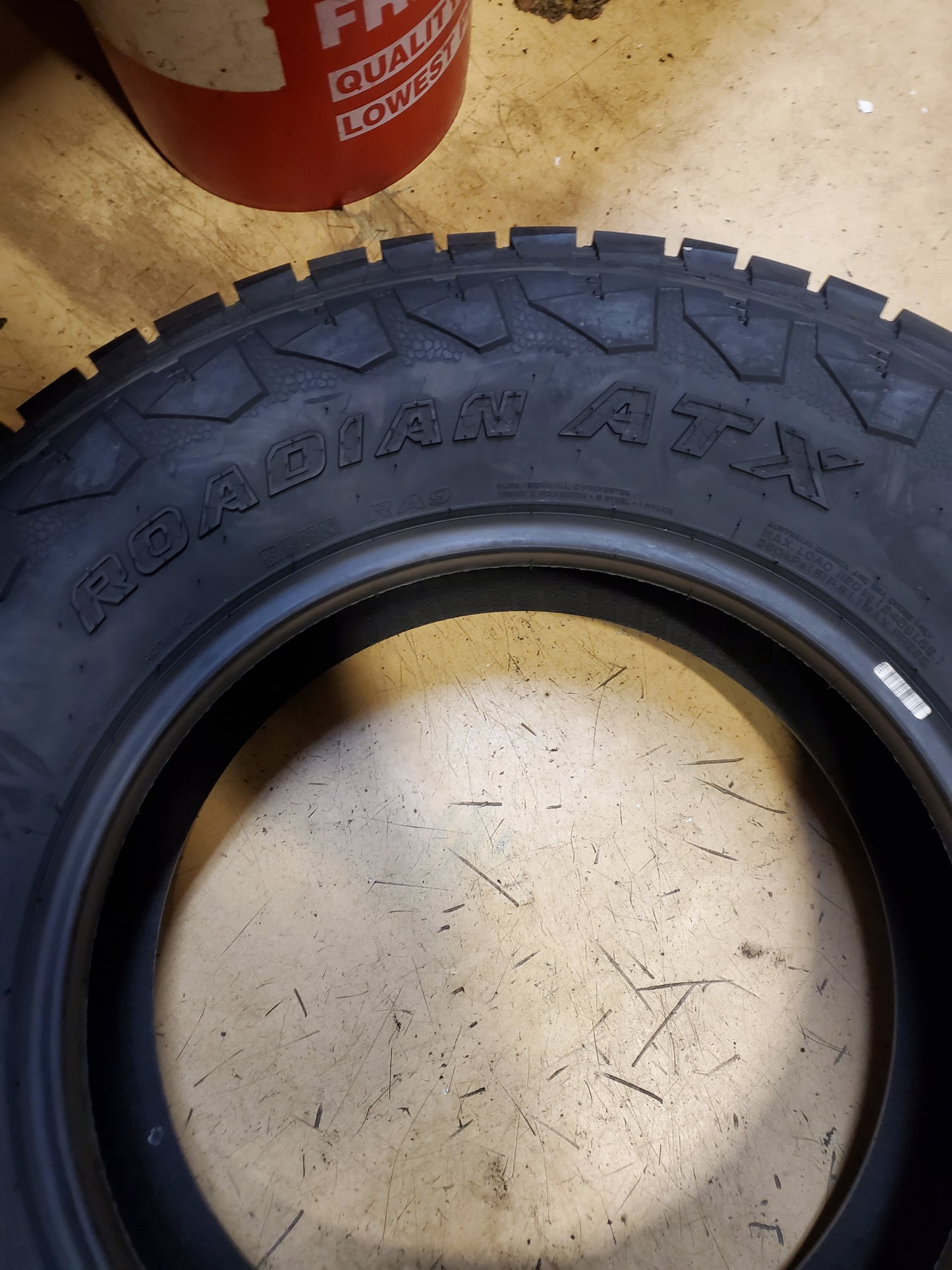 NEXEN ROADIAN ATX BSW P 255 70 17 112T ALL TERRAIN TIRE 18769NXK