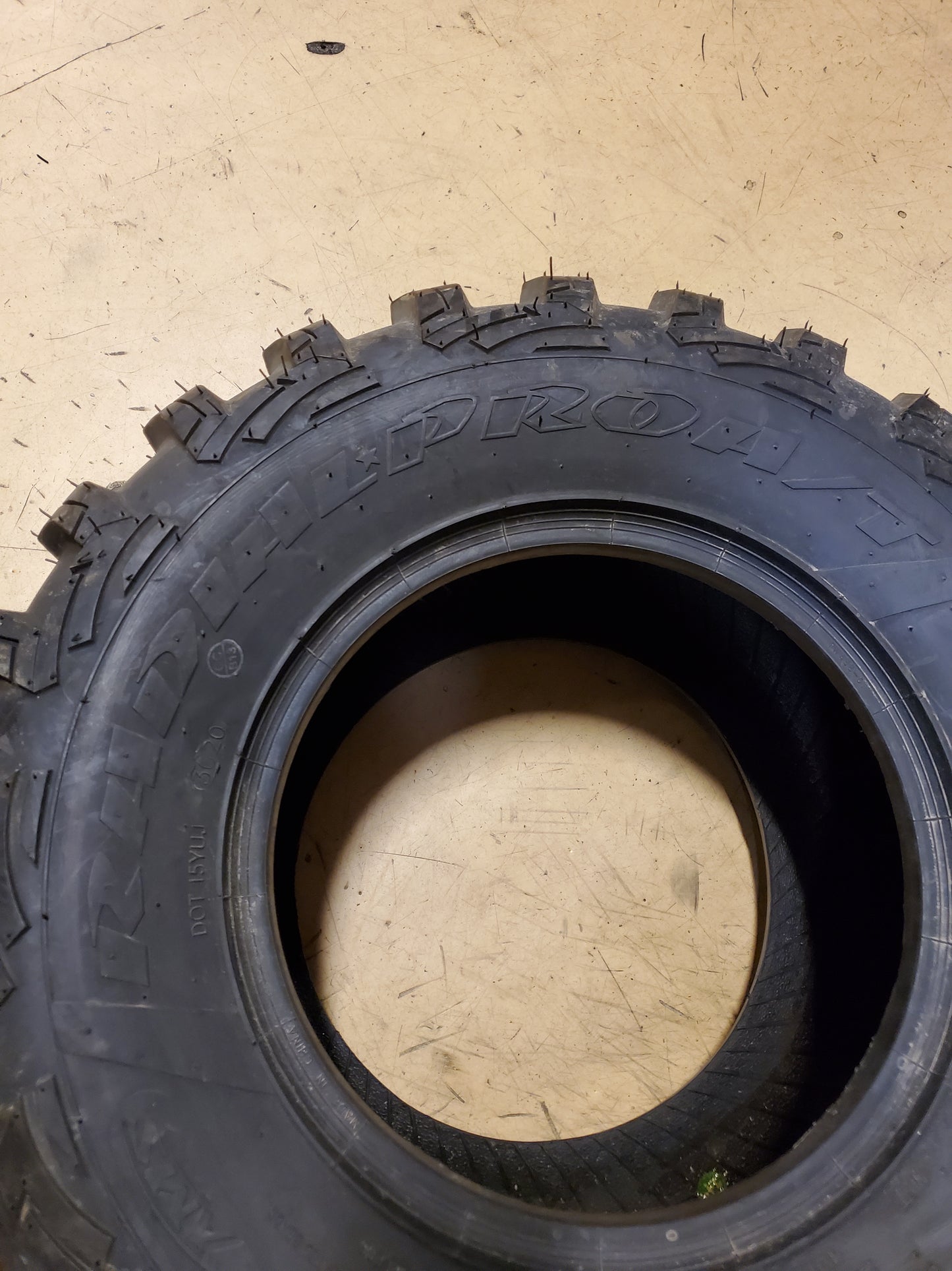 NOS AMS RADIAL PRO A/T BSW AT 25 10 12 56L 8PLY ATV/UTV TIRE 03200683
