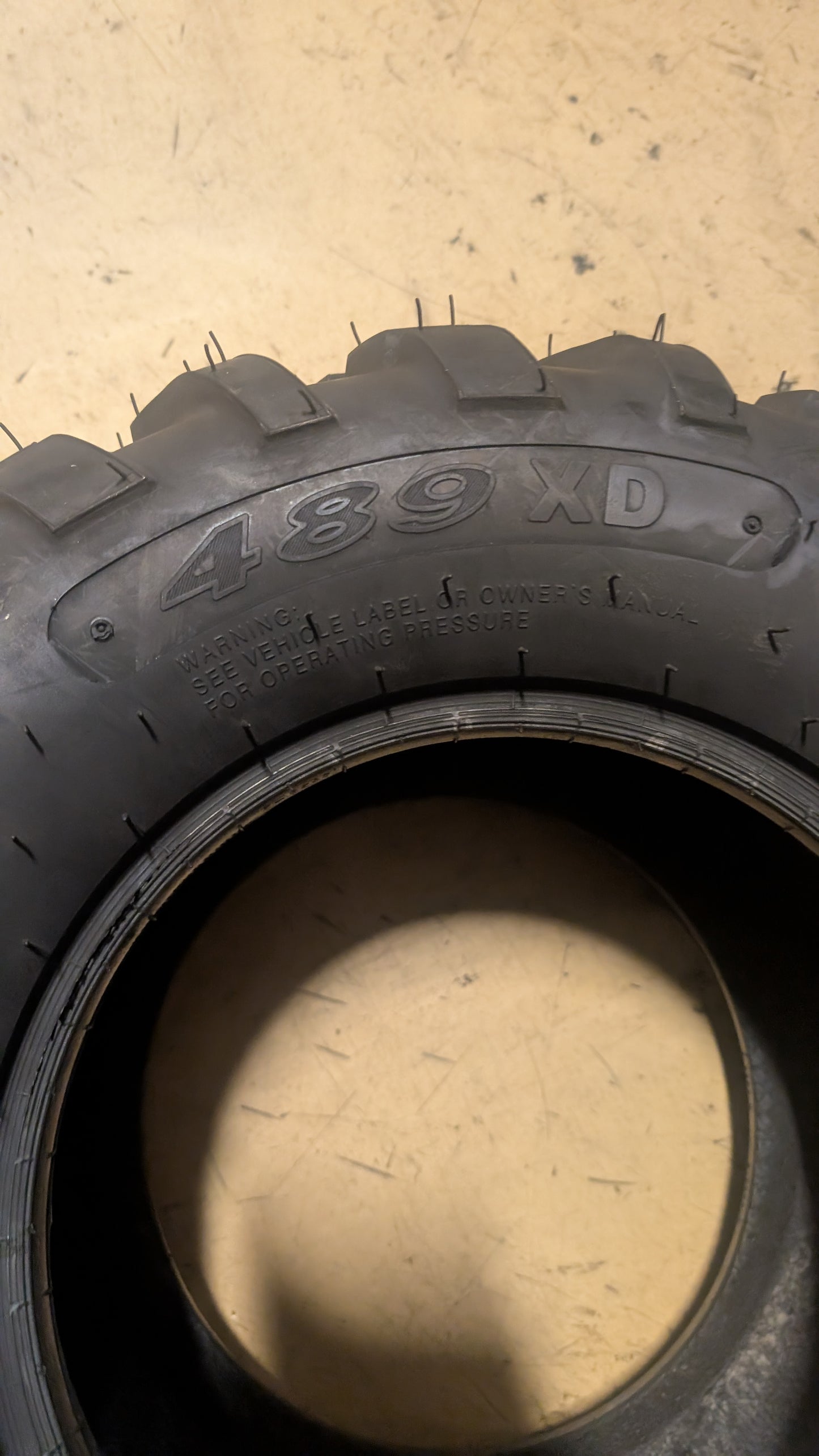 CARLSTAR AT489 XD BSW 26 11 12 69K 8PLY ATV/UTV TIRE 6P1714