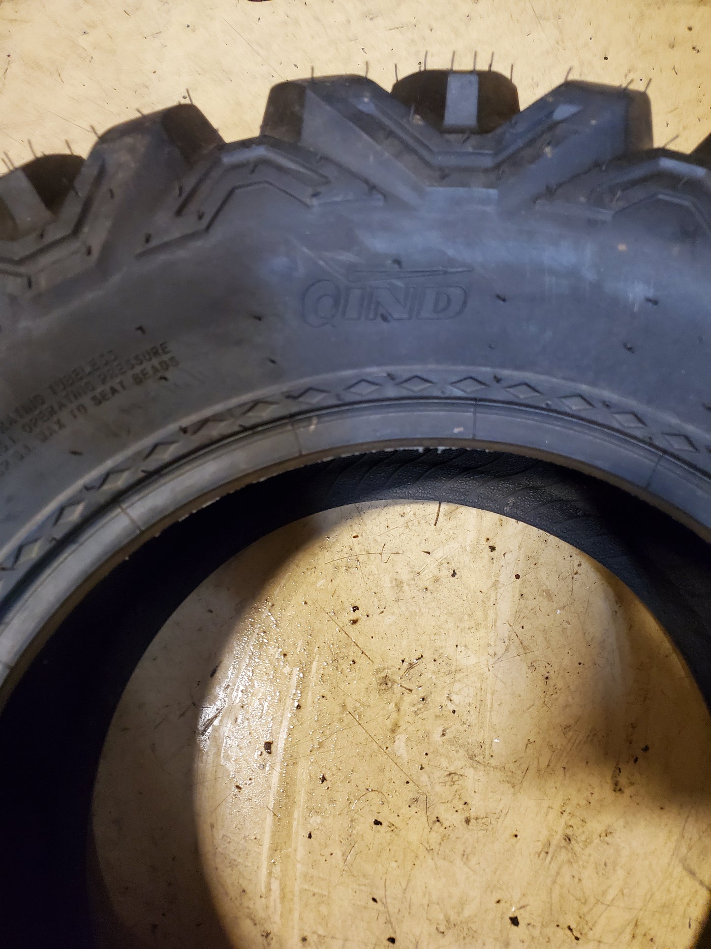 NOS QIND QING DA BSW AT 27 11 14 70J 6PLY ATV/UTV TIRE 271114