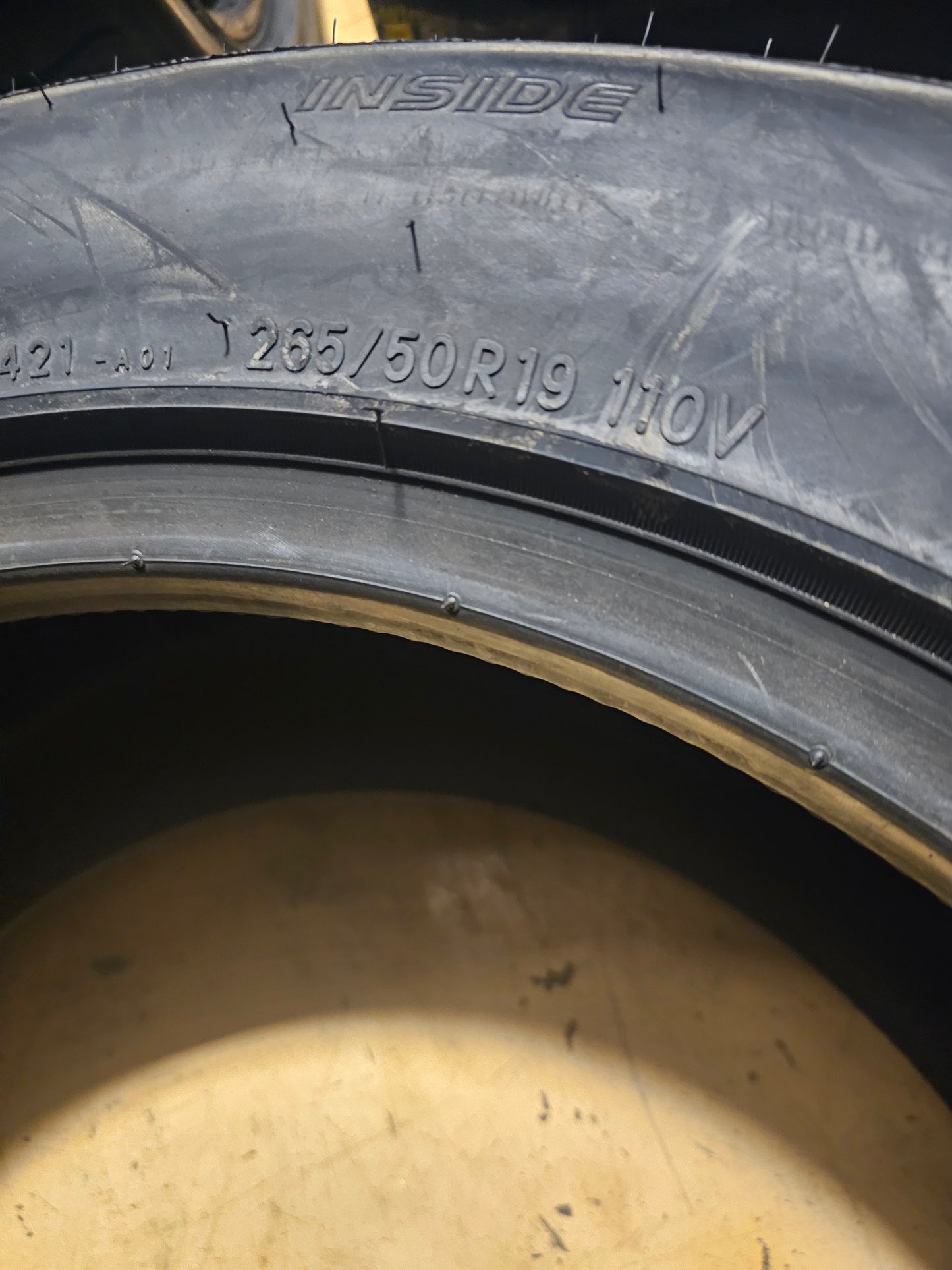 2 NITTO NT421Q P 265 50 19 110V SL ALL SEASON TIRES 210780