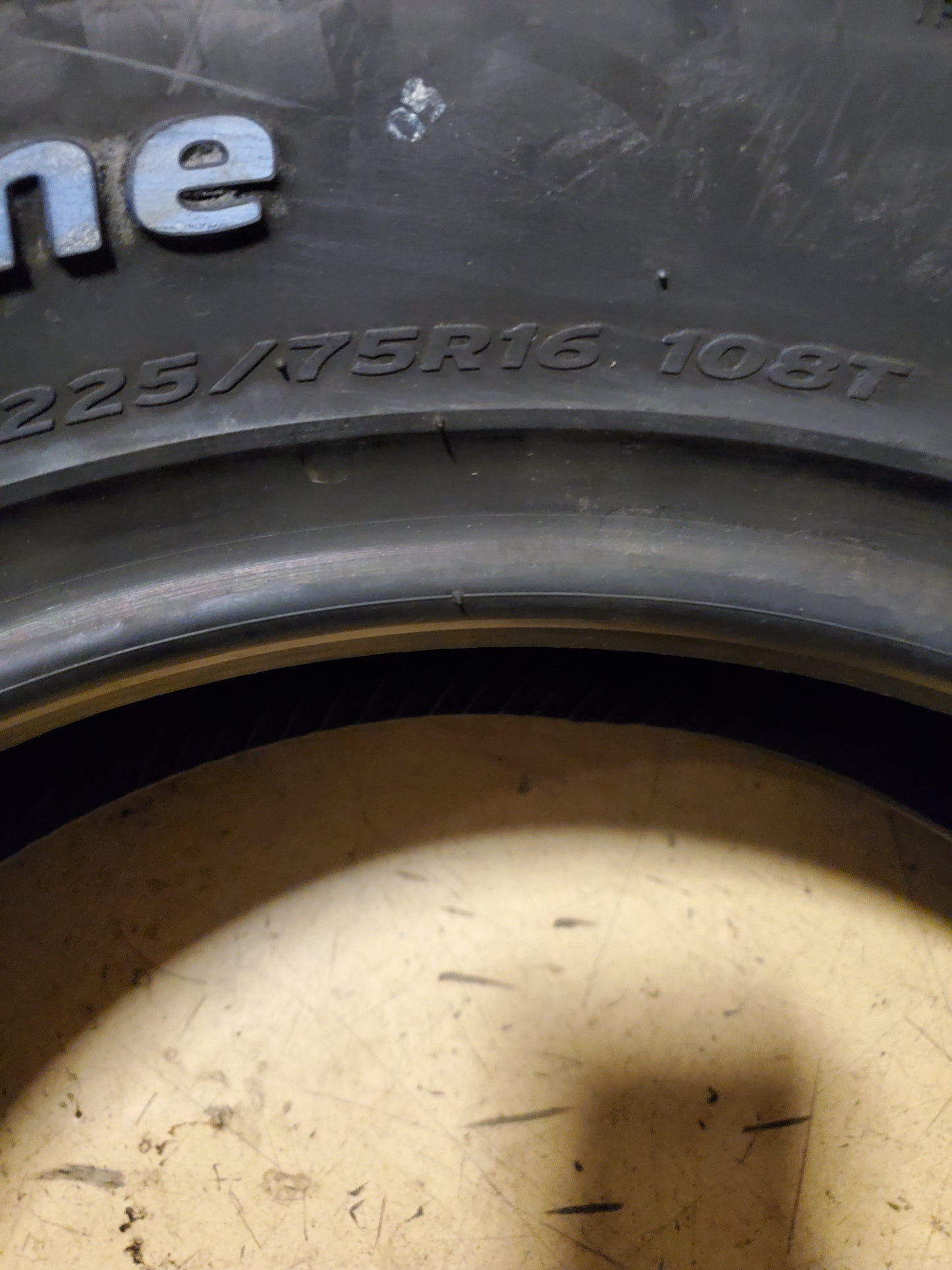 HANKOOK DYNAPRO AT2 XTREME RWL P 225 75 16 108T XL ALL TERRAIN TIRE 1029798