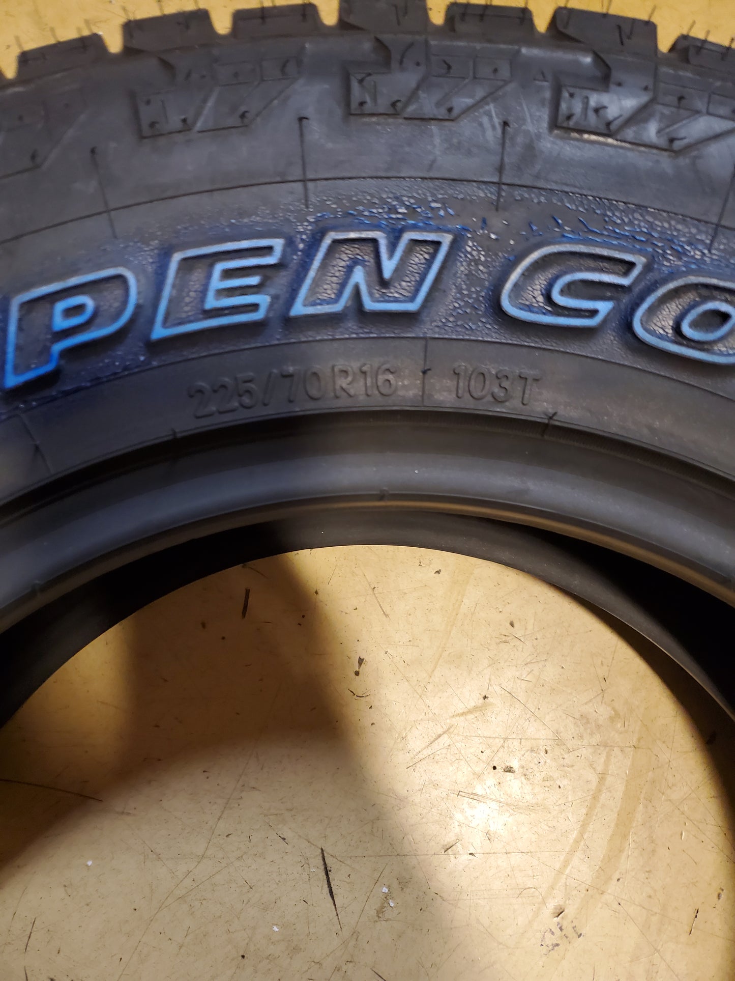 TOYO OPEN COUNTRY A/T III OWL P 225 70 16 103T ALL TERRAIN TIRE 356100