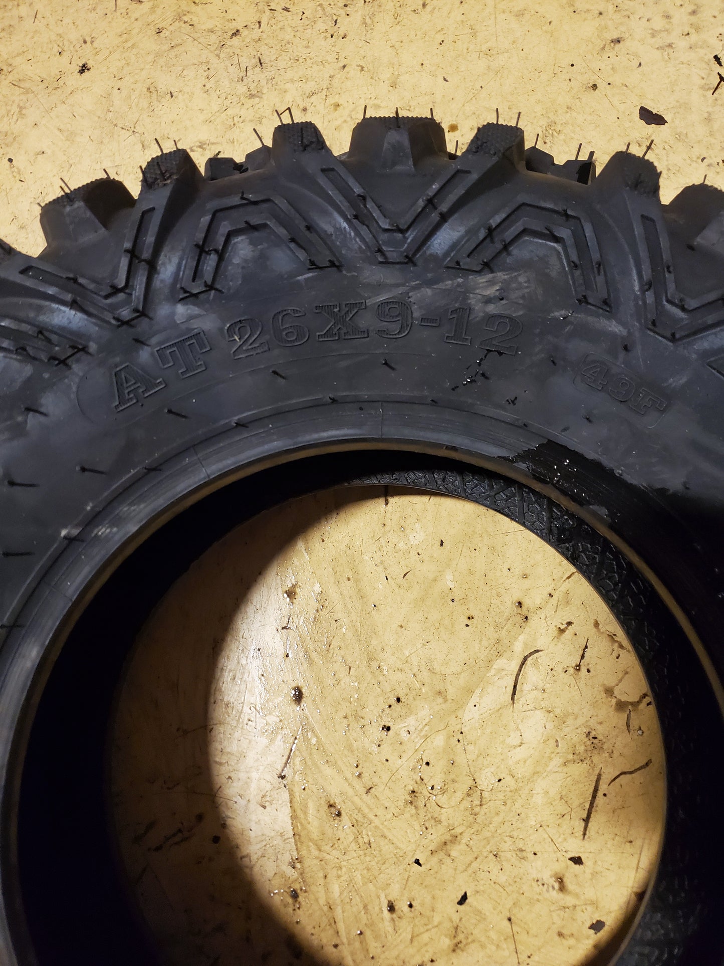 ROADGUIDER KNT01 BSW AT 26 9 12 49F 6PLY ATV/UTV TIRE RGKNT26912