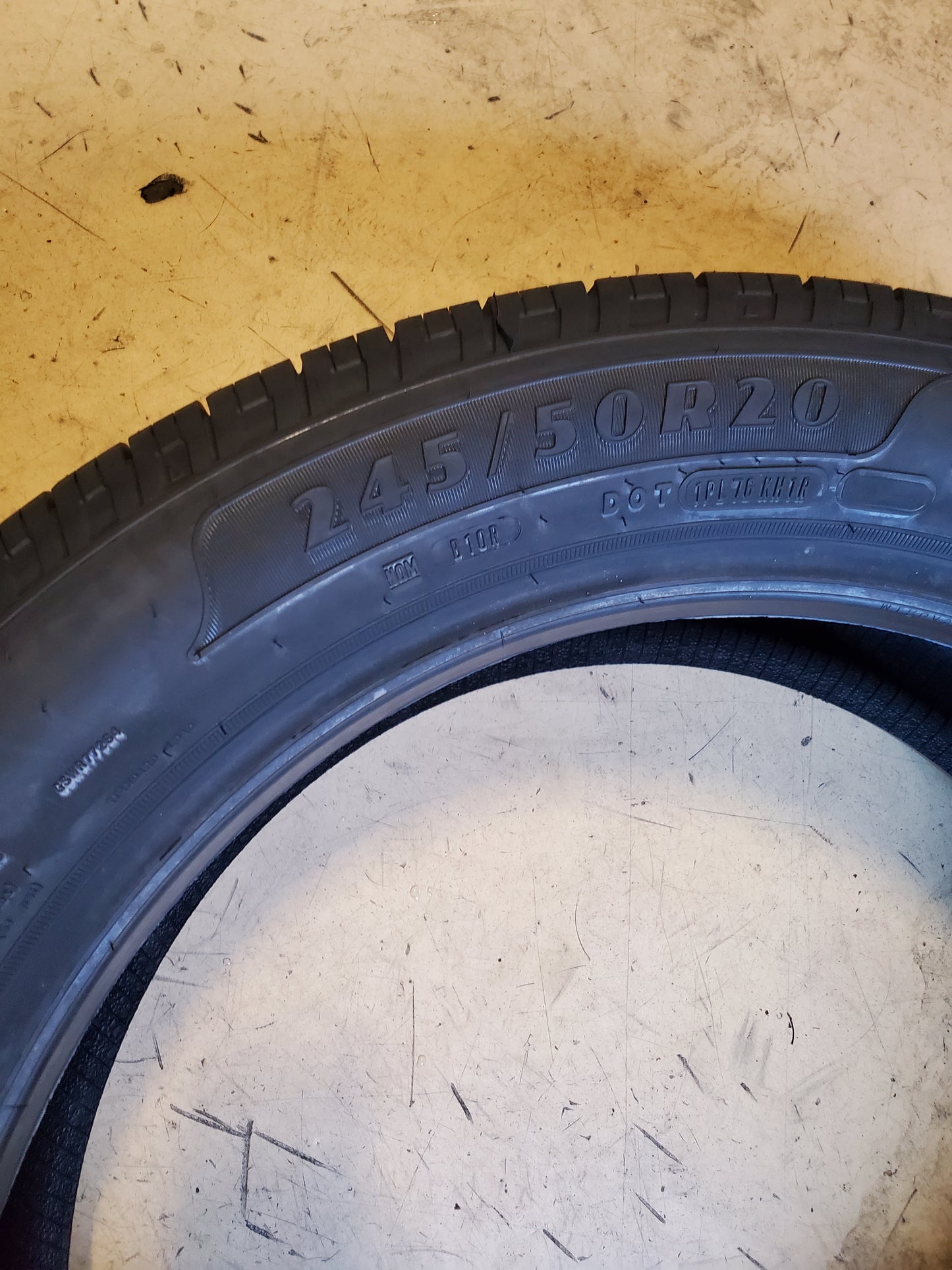2 GOODYEAR RELIANT BSW P 245 50 20 102V ALL SEASON TIRE 682018597