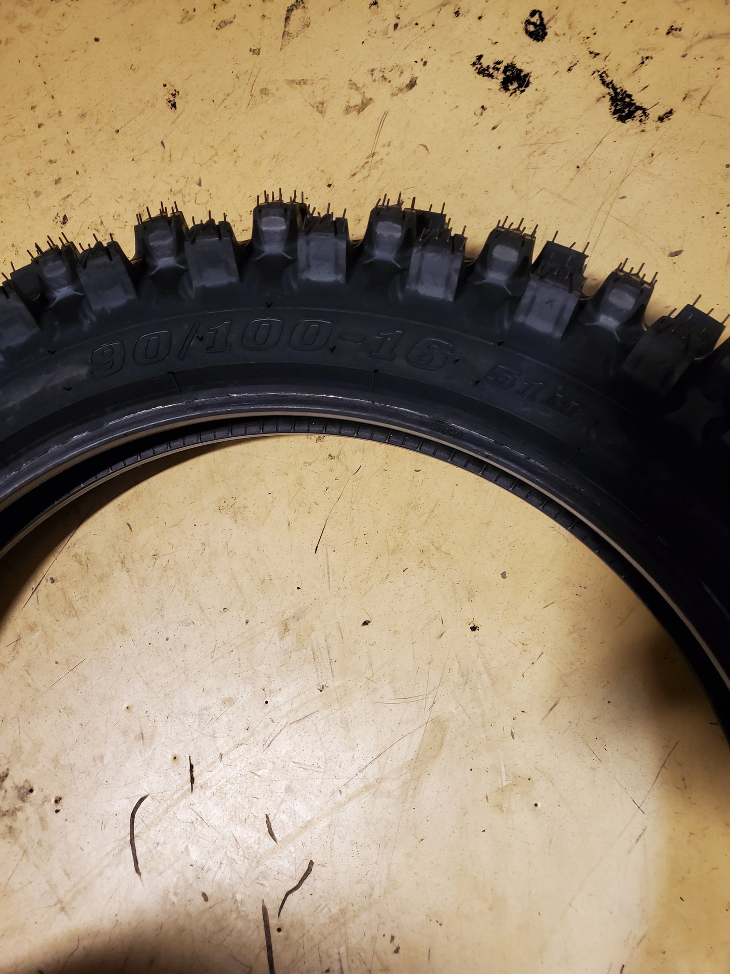 DUNLOP GEOMAX MX34 BSW 90 100 16 51M REAR DIRT BIKE TIRE 45273509