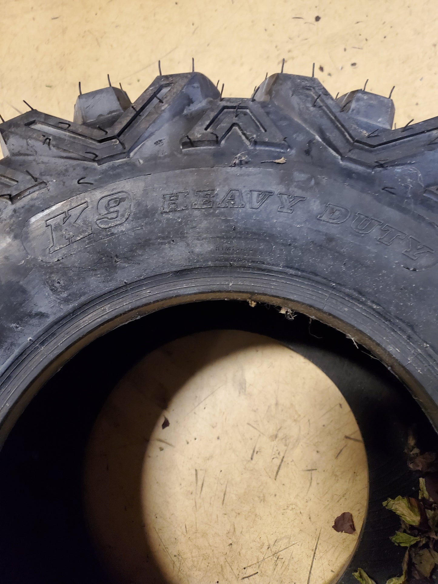 NOS K9 HEAVY DUTY BSW 26 11 12 87F 12PLY ATV/UTV TIRE K9261112