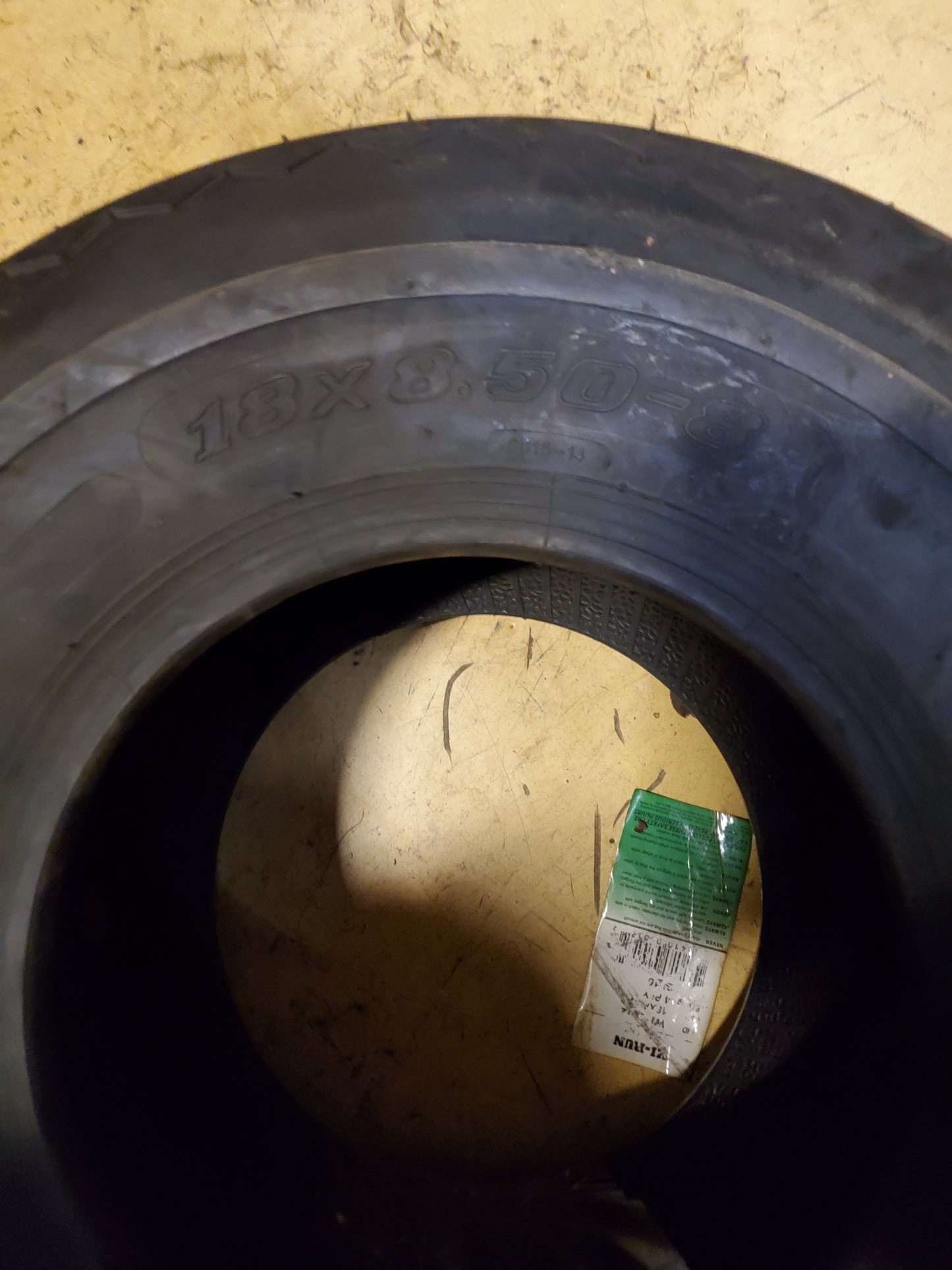 HI-RUN SU15 BSW 18 8.5 8 4PLY GOLF TIRE WD1052