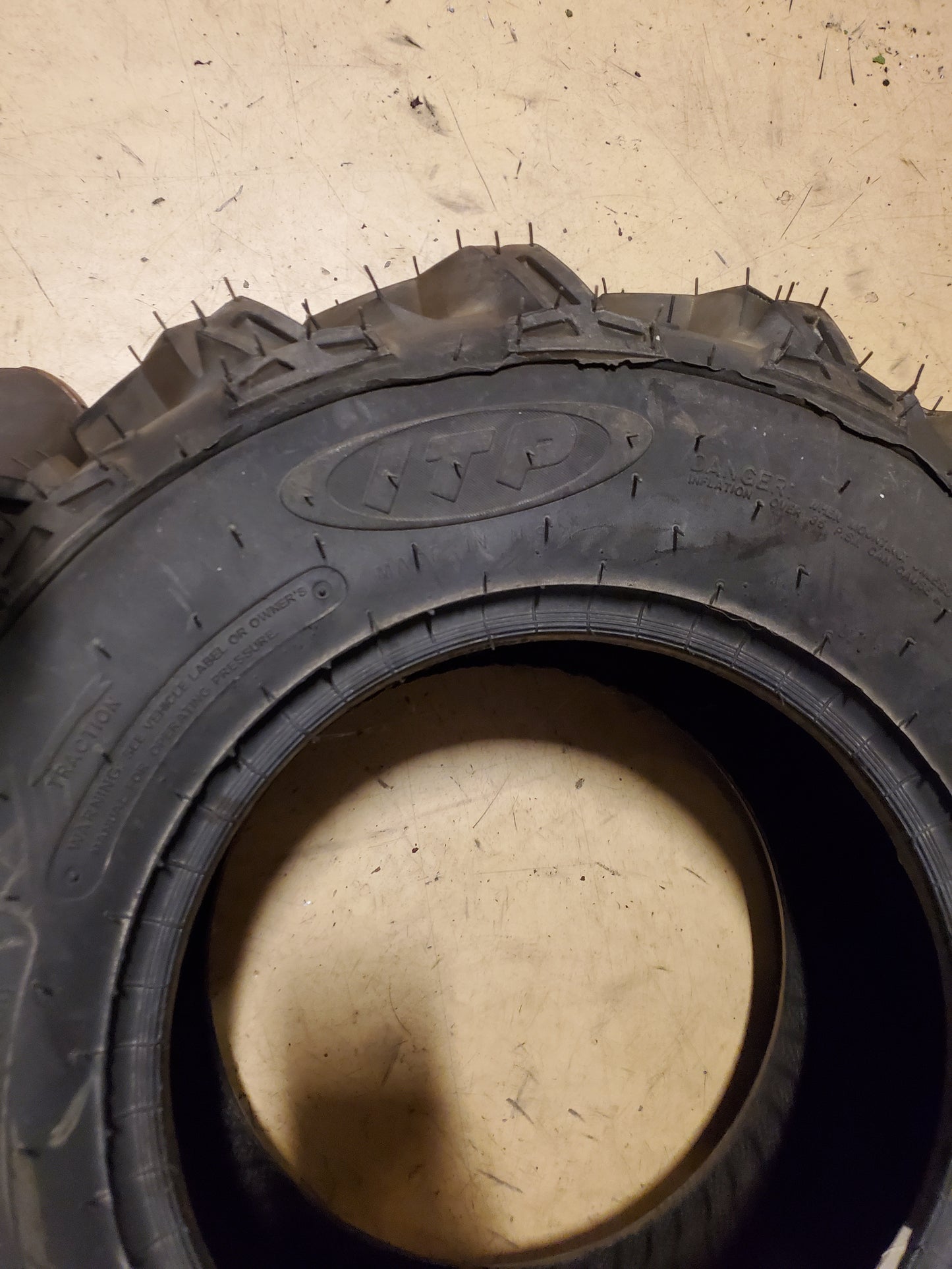 NOS ITP MUD LITE XTR BSW 26 9 12 74F 6PLY ATV/UTV TIRE 560387