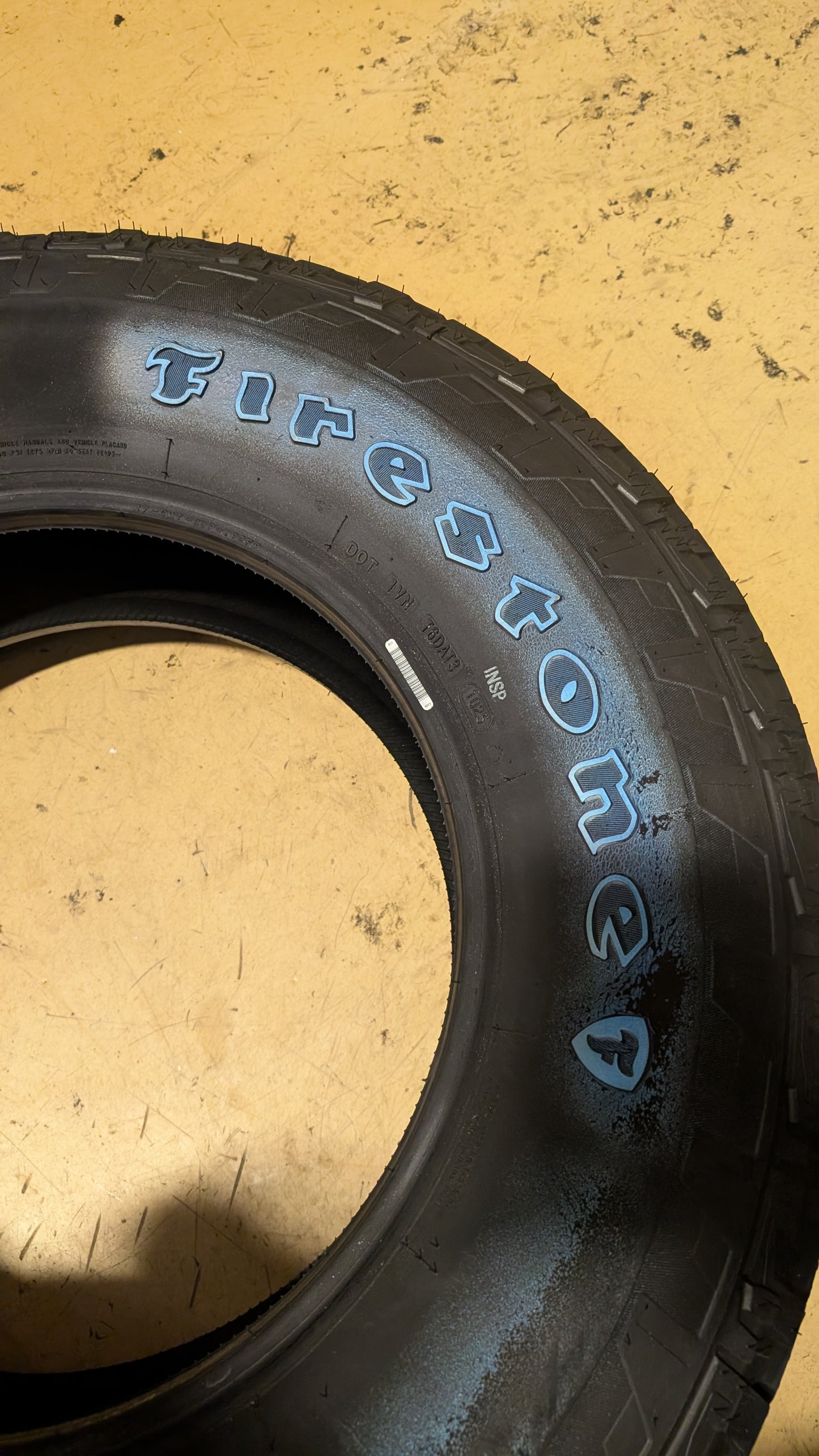 FIRESTONE DESTINATION A/T2 BSW P 265 70 17 113S ALL TERRAIN TIRE 014434