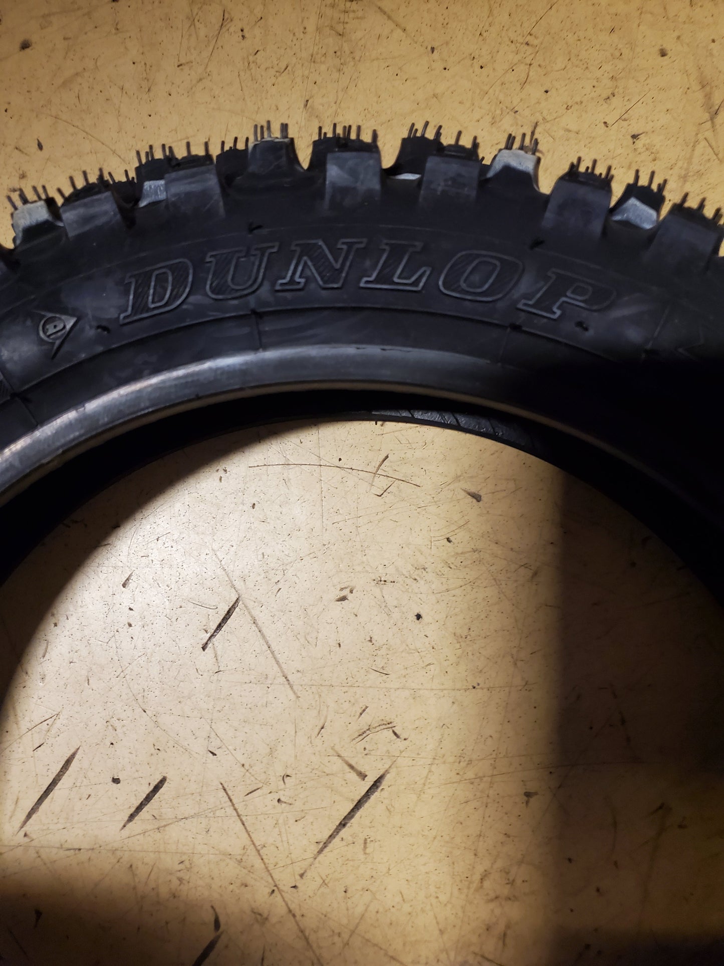 DUNLOP GEOMAX MX53F BSW 60 100 10 33J FRONT DIRT BIKE TIRE 45236325