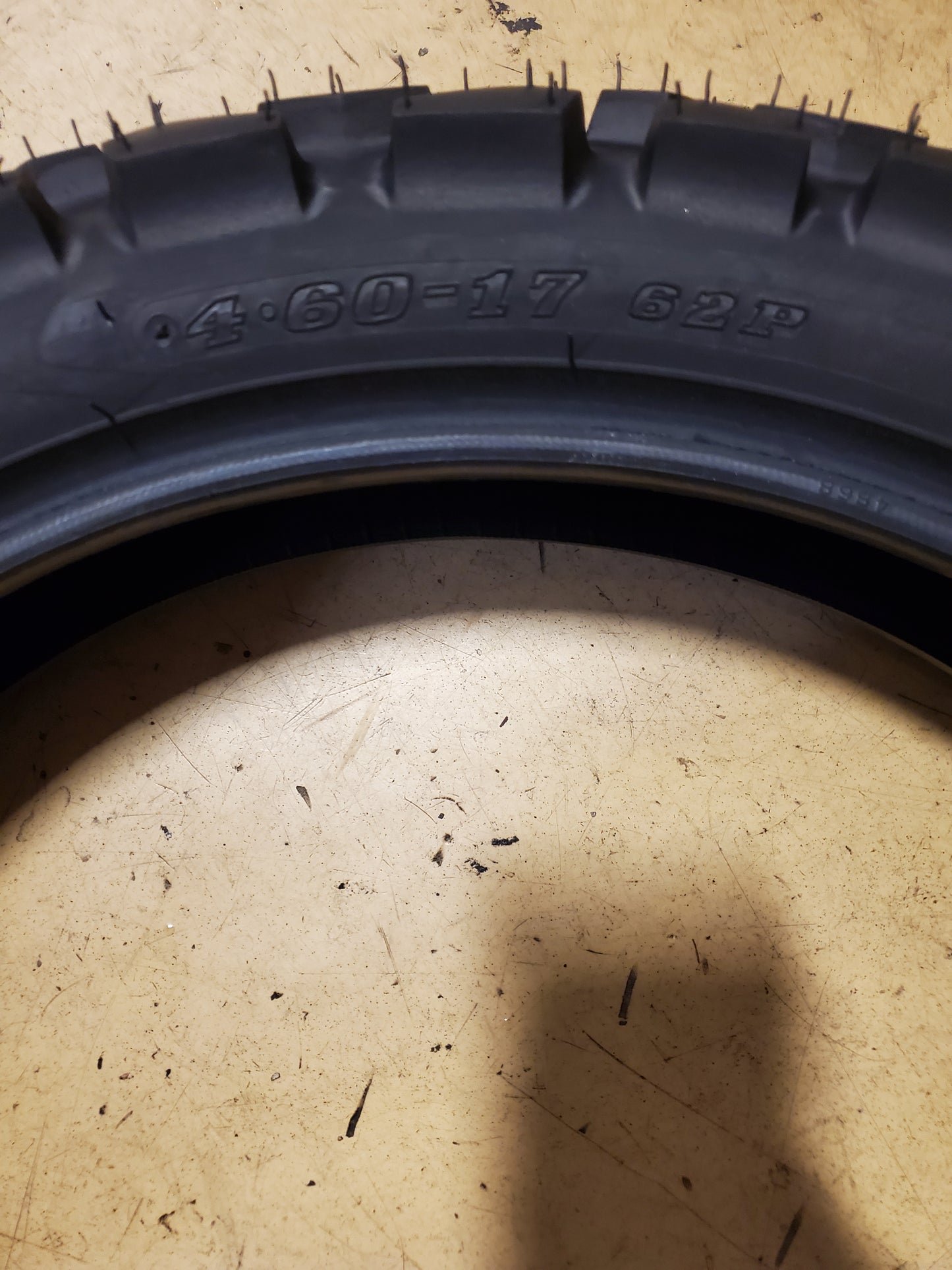 DUNLOP D605 BSW 4.6 17 62P REAR MOTORCYCLE TIRE 45154676