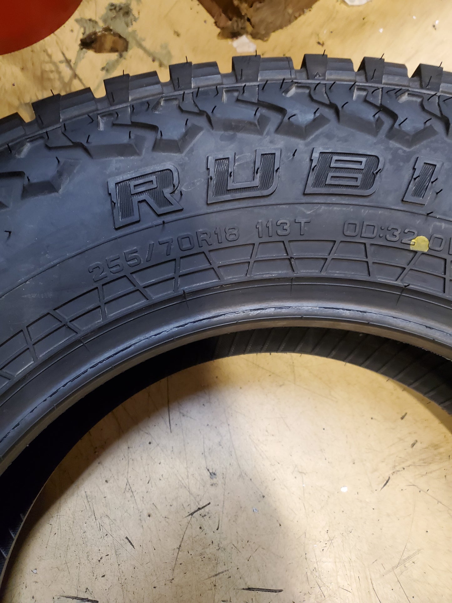 FALKEN RUBITREK A/T BSW P 255 70 18 113T ALL TERRAIN TIRE 28074284