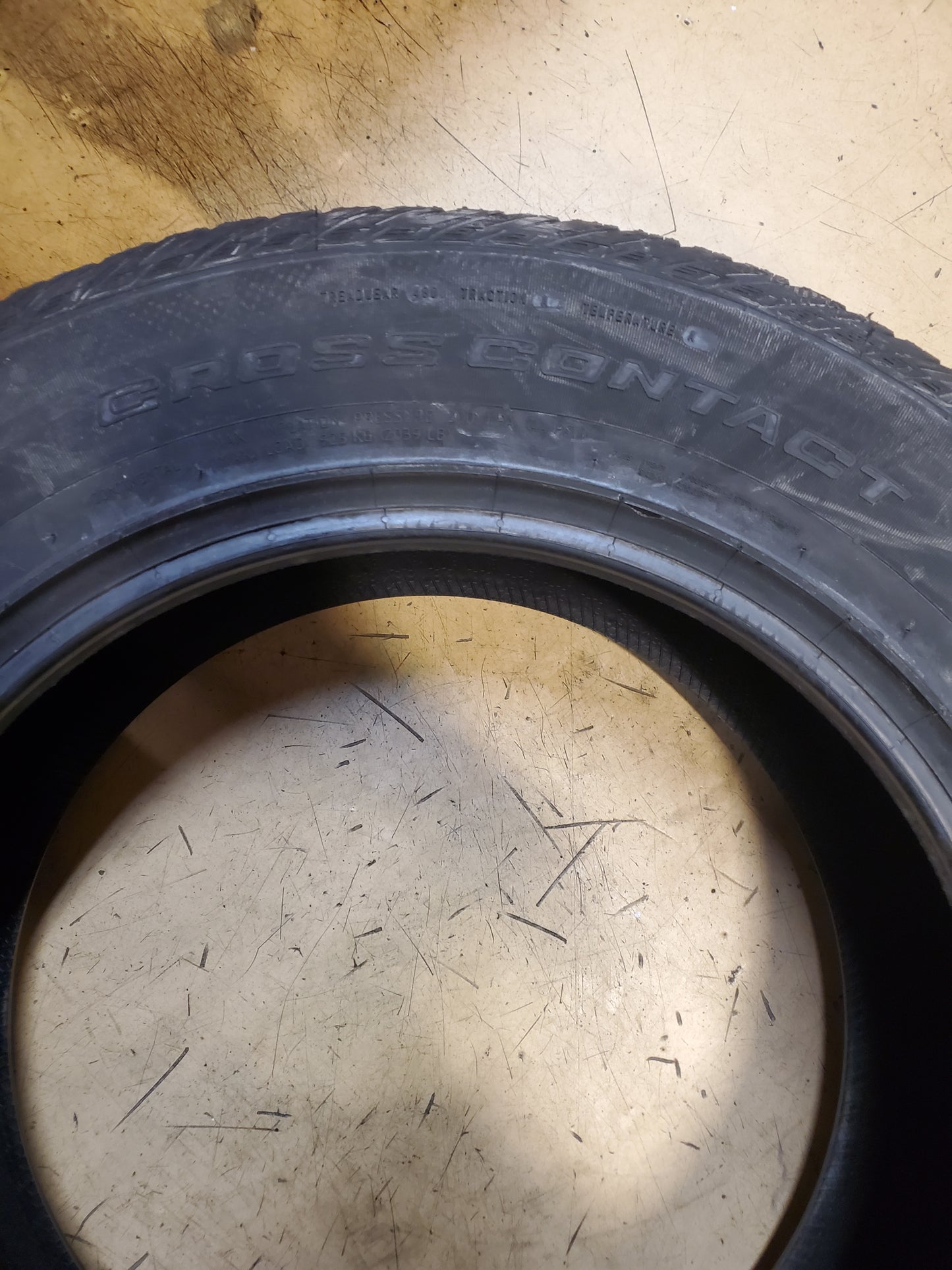 CONTINENTAL CROSSCONTACT LX SPORT BSW P 245 60 18 105T TIRE 15500960000