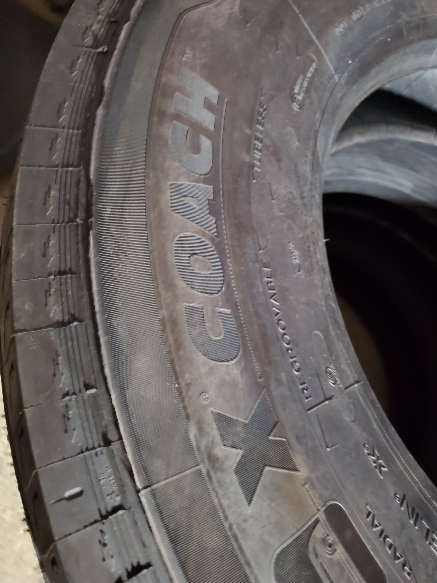 MICHELIN X COACH BSW LT 295 80 22.5 154/150M 16PLY COMMERCIAL TIRE 53962
