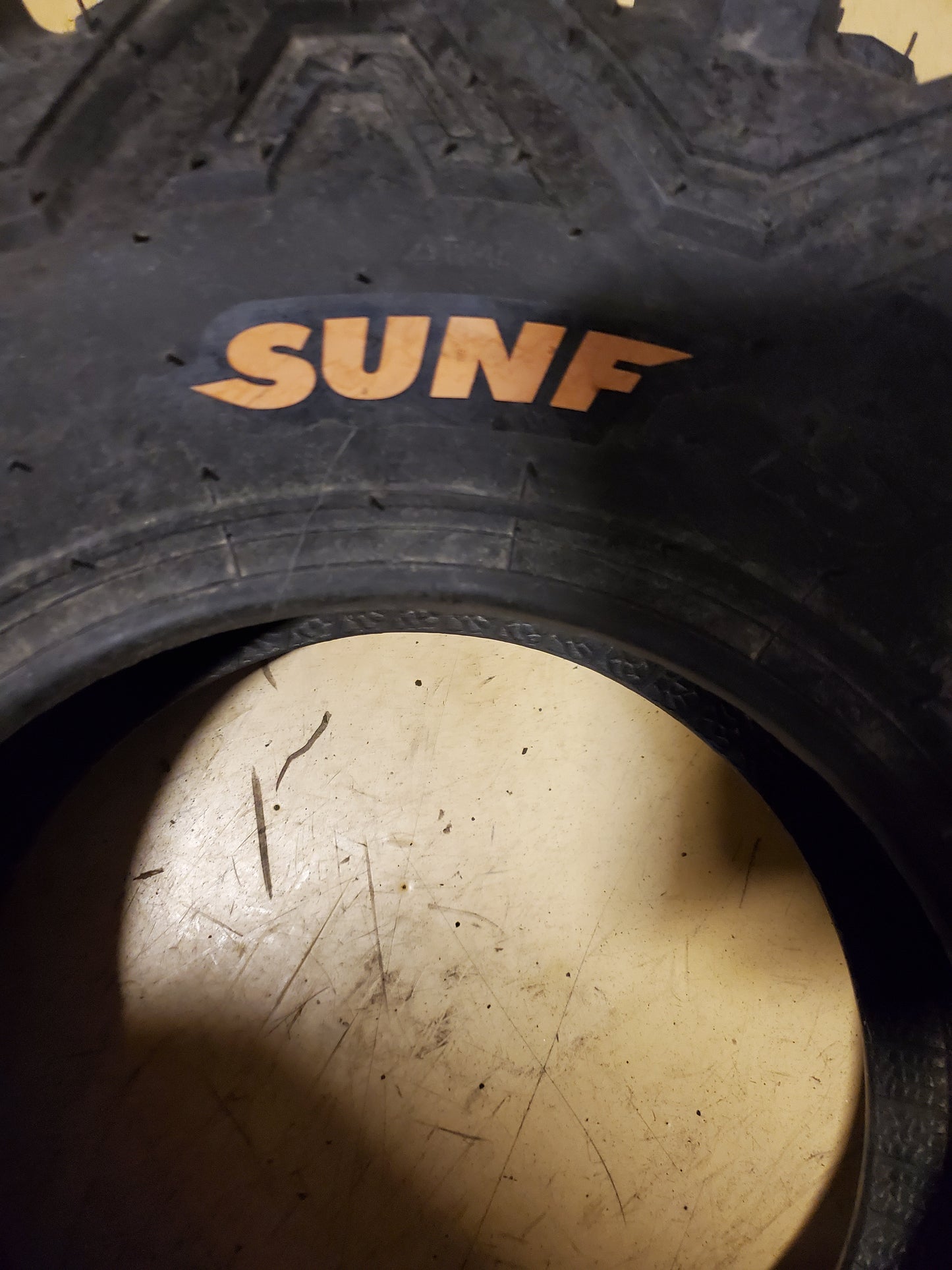 NOS SUNF POWER II BSW AT 22 7 10 35J 6PLY ATV/UTV TIRE LCF1A051220710