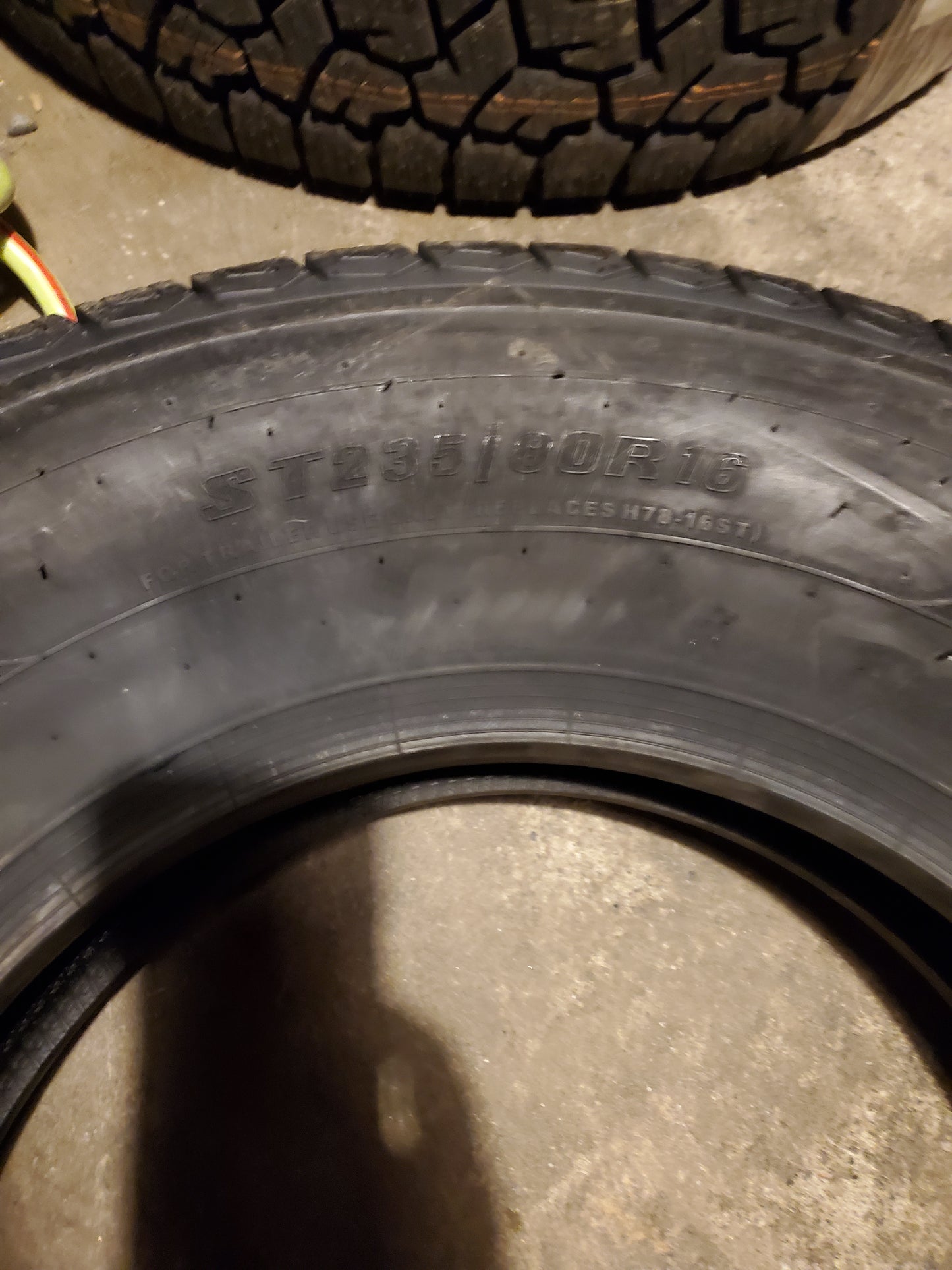 (KSL ONLY) 4 CARLSTAR RADIAL TRAIL HD BSW ST 235 80 16 124L 10PLY TRAILER TIRE 6H04631