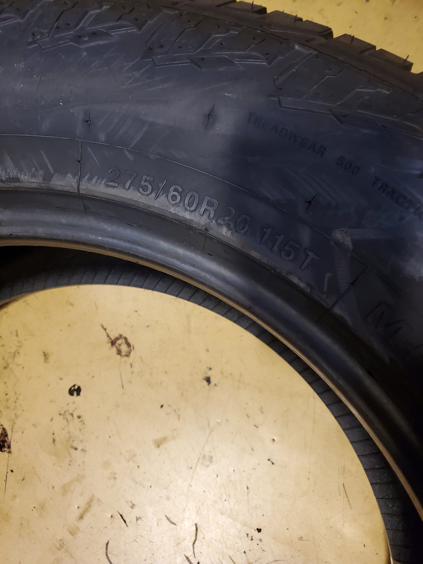 NATIONAL COMMANDO AT4S BSW P 275 60 20 115T ALL TERRAIN TIRE NLT15