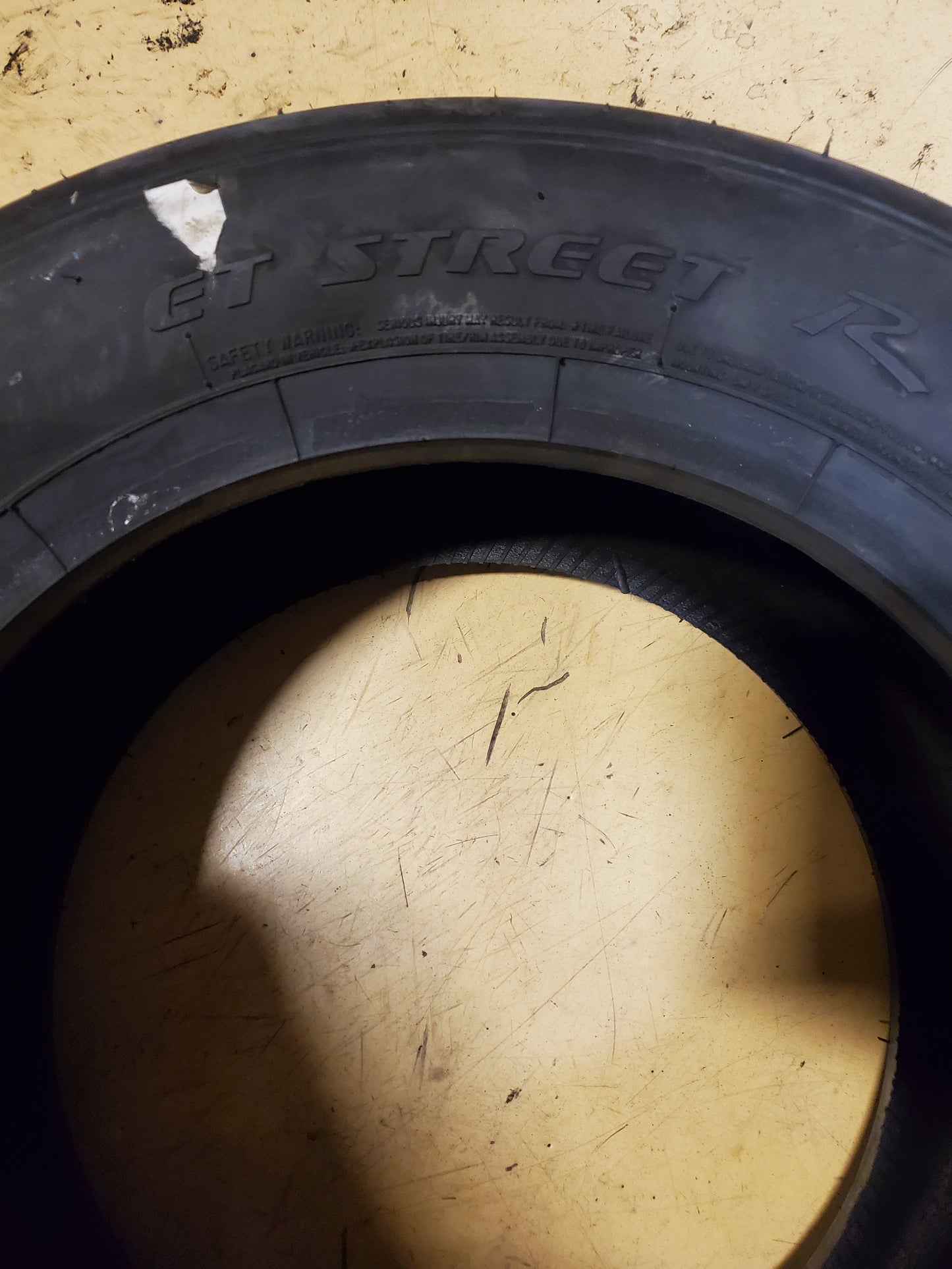 MICKEY THOMPSON ET STREET R BSW P 225 50 15 RACE TIRE 255597