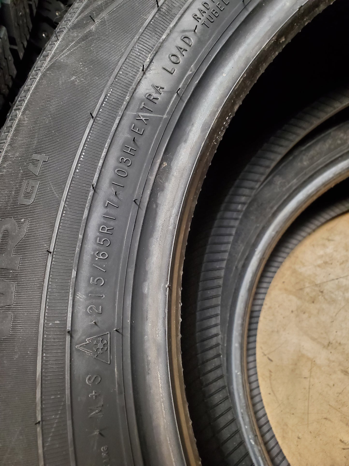2 NOKIAN WR G4 BSW P 215 65 17 103H XL ALL WEATHER TIRE T430436