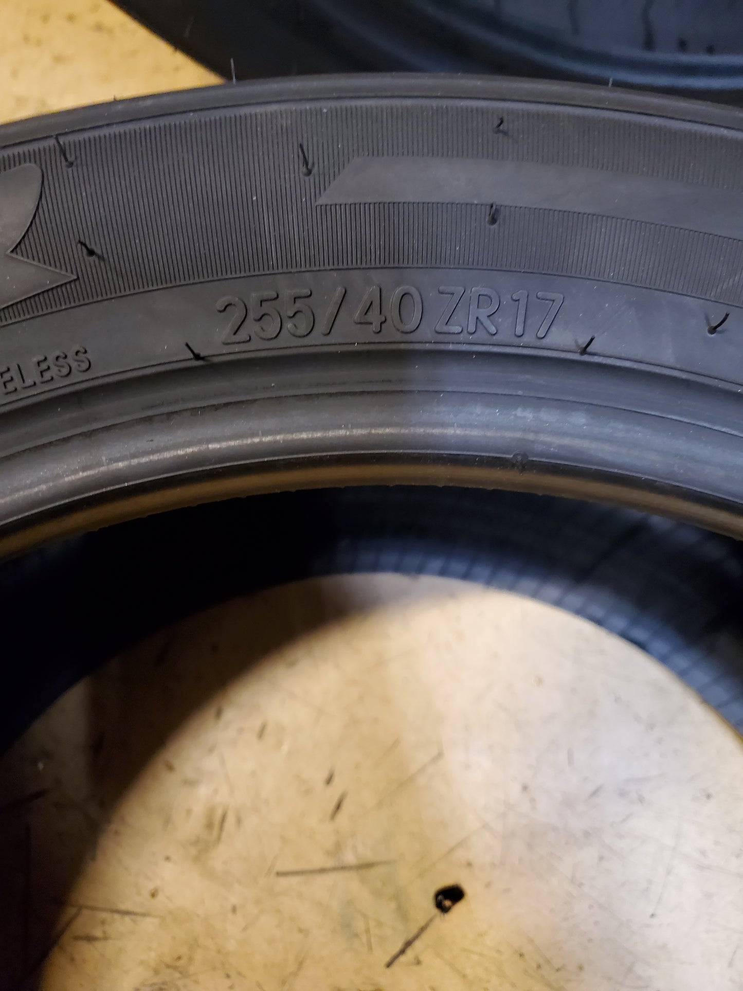 2 TOYO PROXES RR BSW P 255 40 17 94H AUTOCROSS TIRE 255110