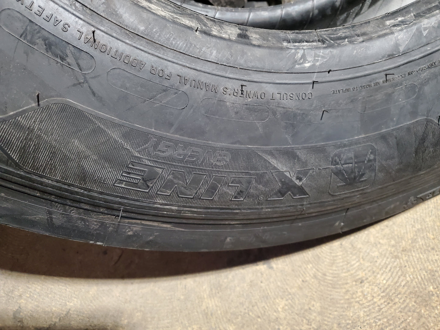 MICHELIN X LINE ENERGY BSW LT 275 80 22.5 144/141L 16PLY TRAILER TIRE 46768