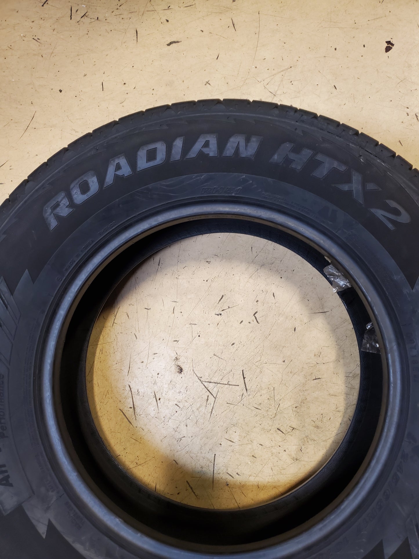 NEXEN ROADIAN HTX2 RWL P 245 65 17 107H ALL WEATHER TIRE 17982NXK