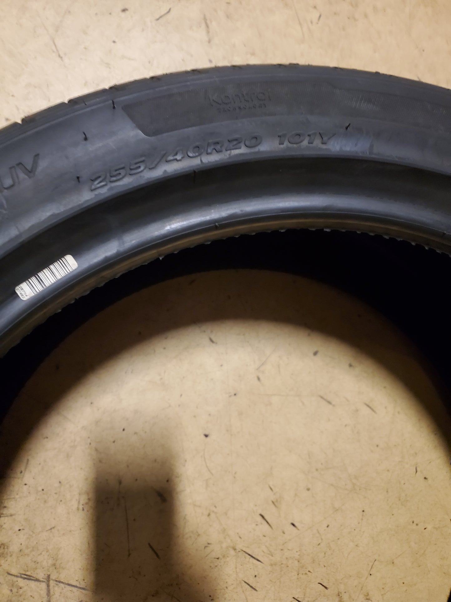 NOS HANKOOK VENTUS S1 EVO2 SUV AO P 255 40 20 101Y XL PERFORMANCE TIRE 1023482