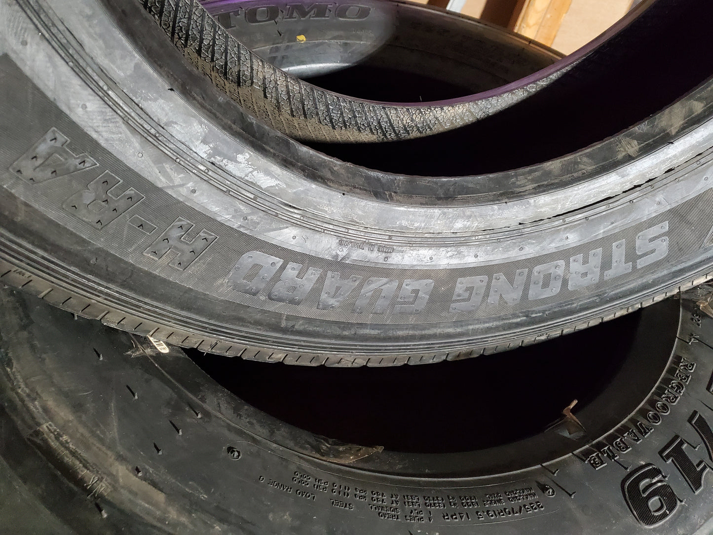 HERCULES STRONG GUARD HRA BSW LT 245 70 19.5 133/131L 14PLY COMMERCIAL TIRE 95324