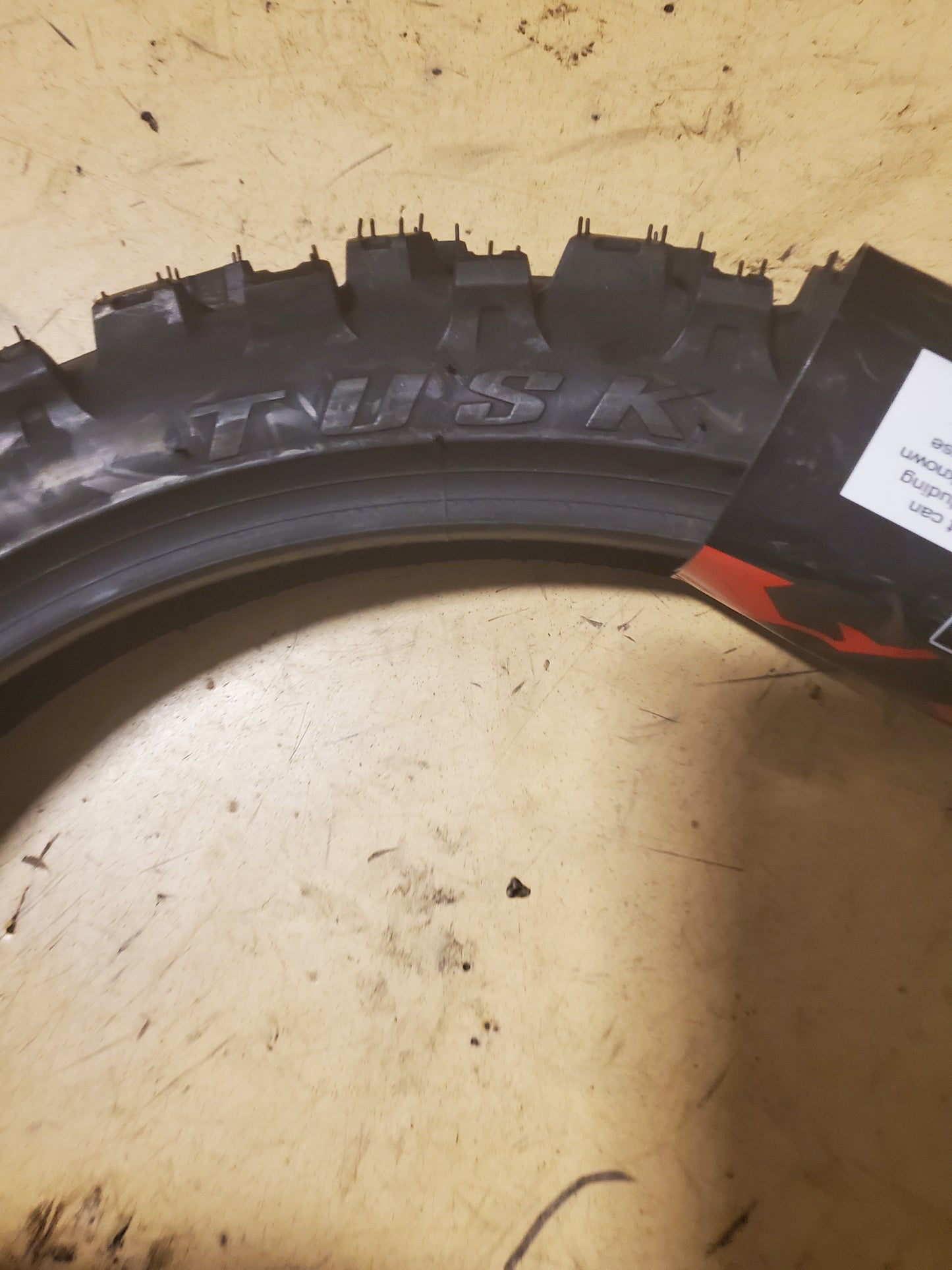 TUSK EMEX T-35 BSW 60 100 14 30M DIRT BIKE TIRE 2004590001