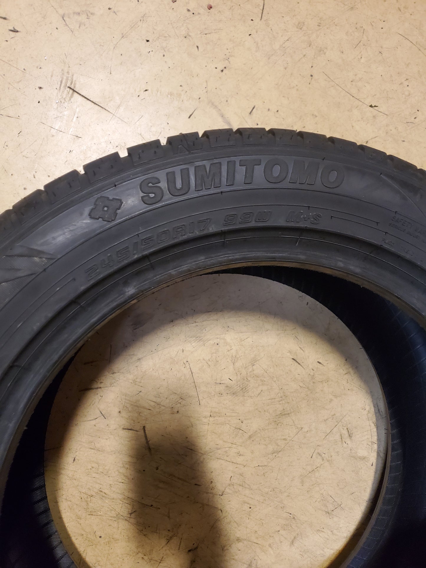 SUMITOMO HTR A/S P03 BSW P 245 50 17 99W ALL SEASON TIRE ASP18