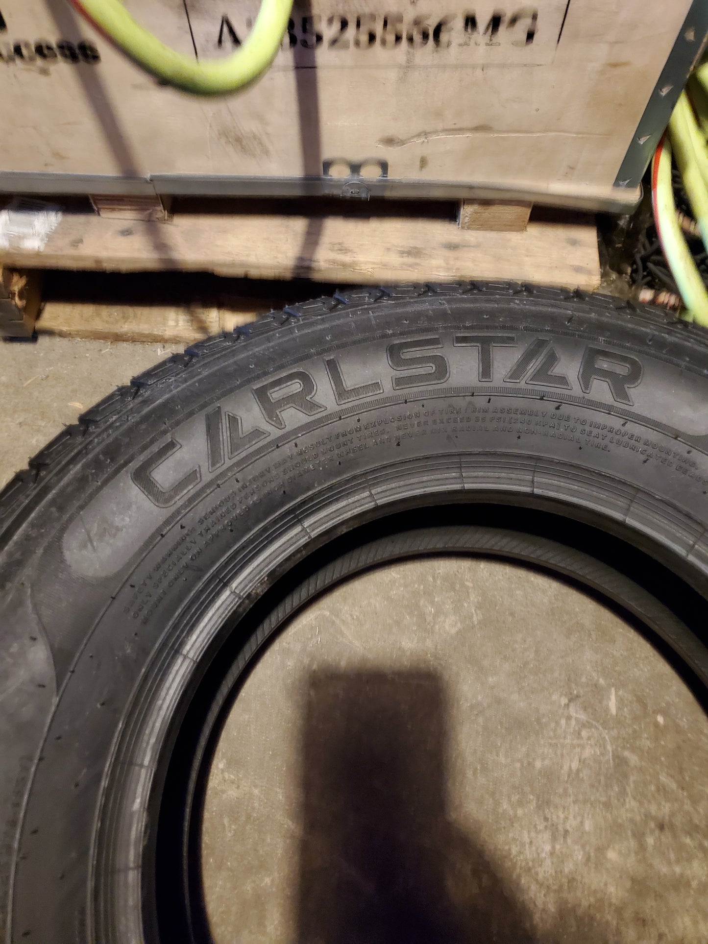 (KSL ONLY) 4 CARLSTAR RADIAL TRAIL HD BSW ST 225 75 15 113M 8PLY TRAILER TIRE 6H04611